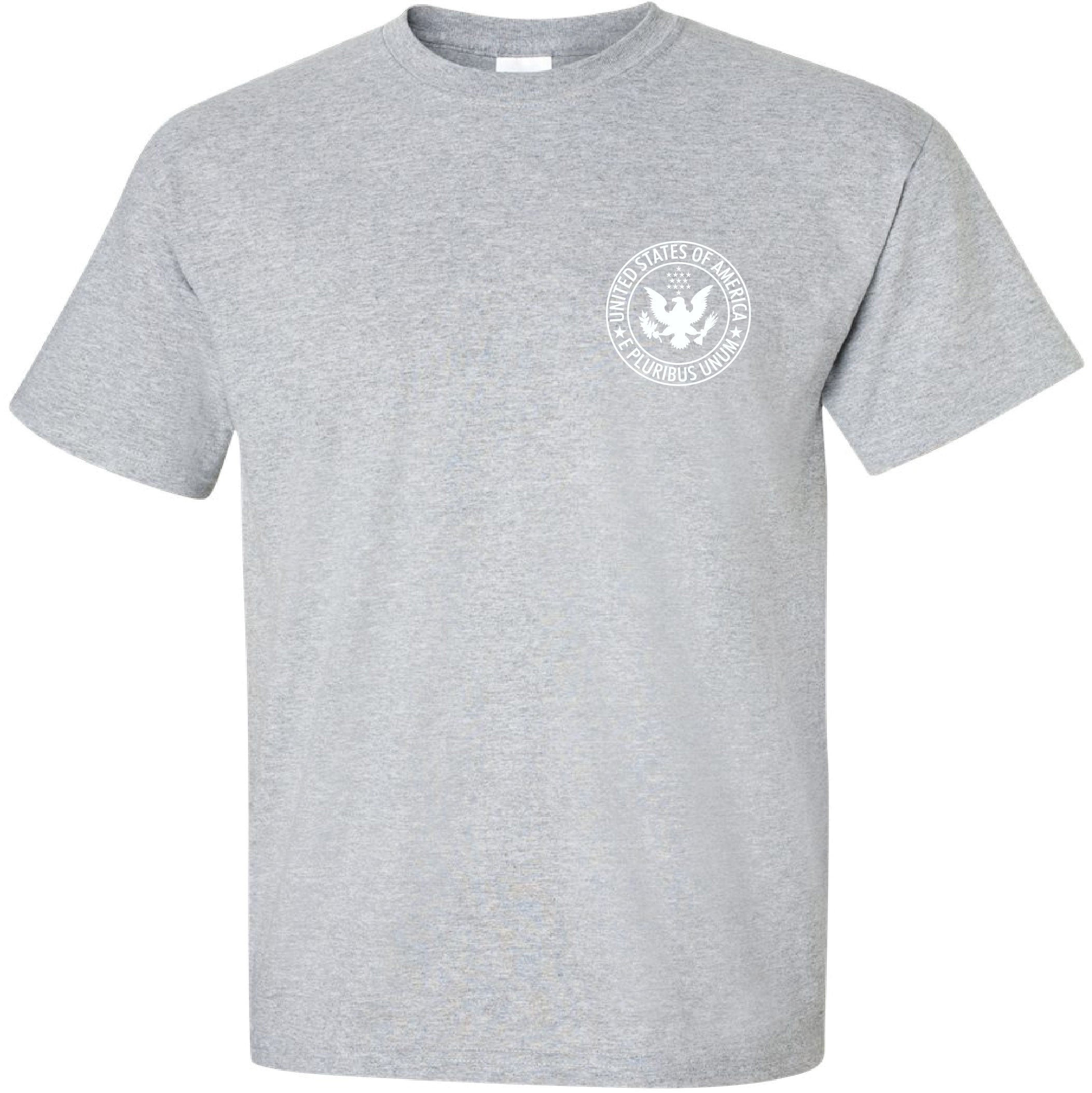 IN GOD WE TRUST T-Shirt - Athletic Grey