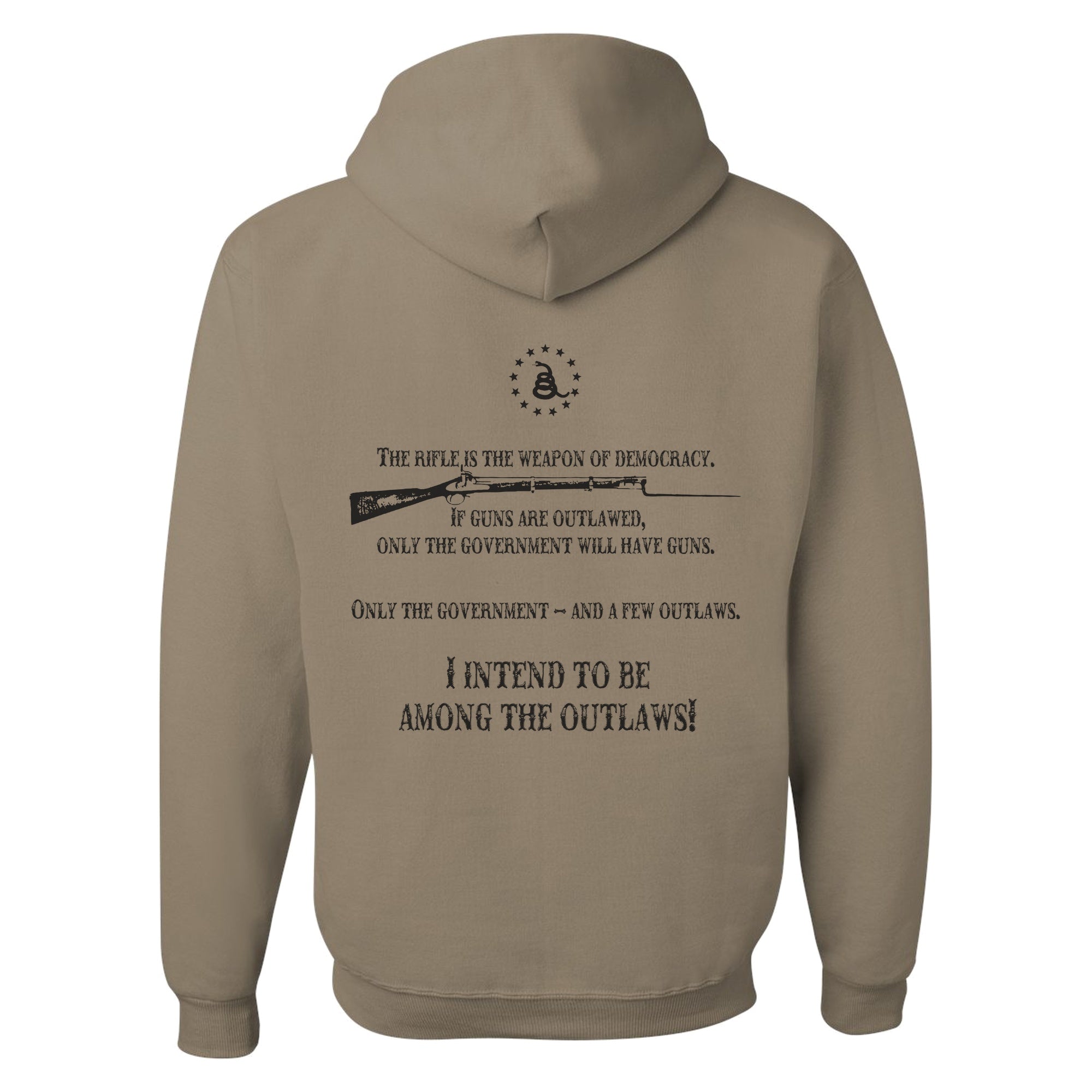 American Outlaw - Weapon Of Democracy - Hooded Sweatshirt