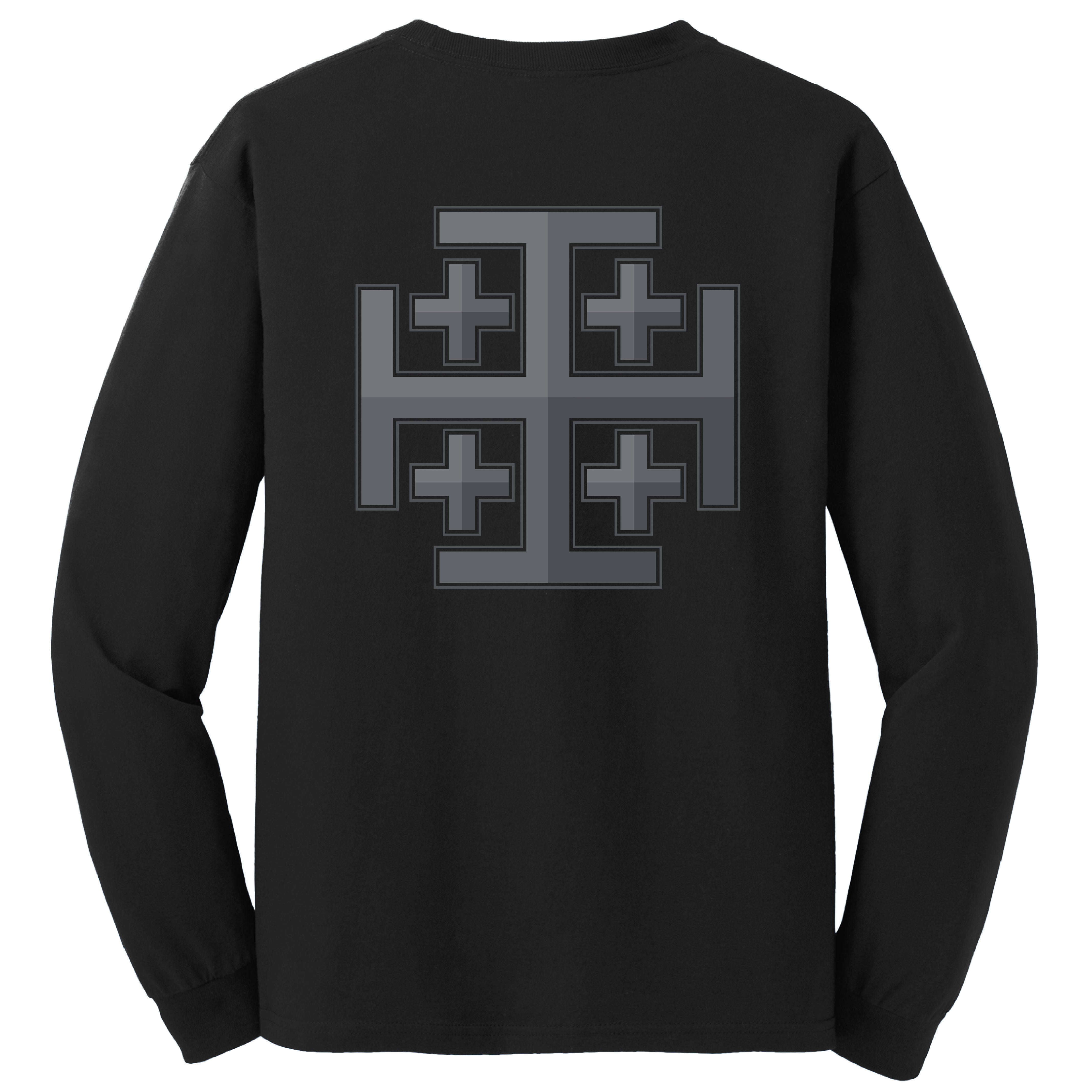 Jerusalem Cross Longsleeve T-Shirts