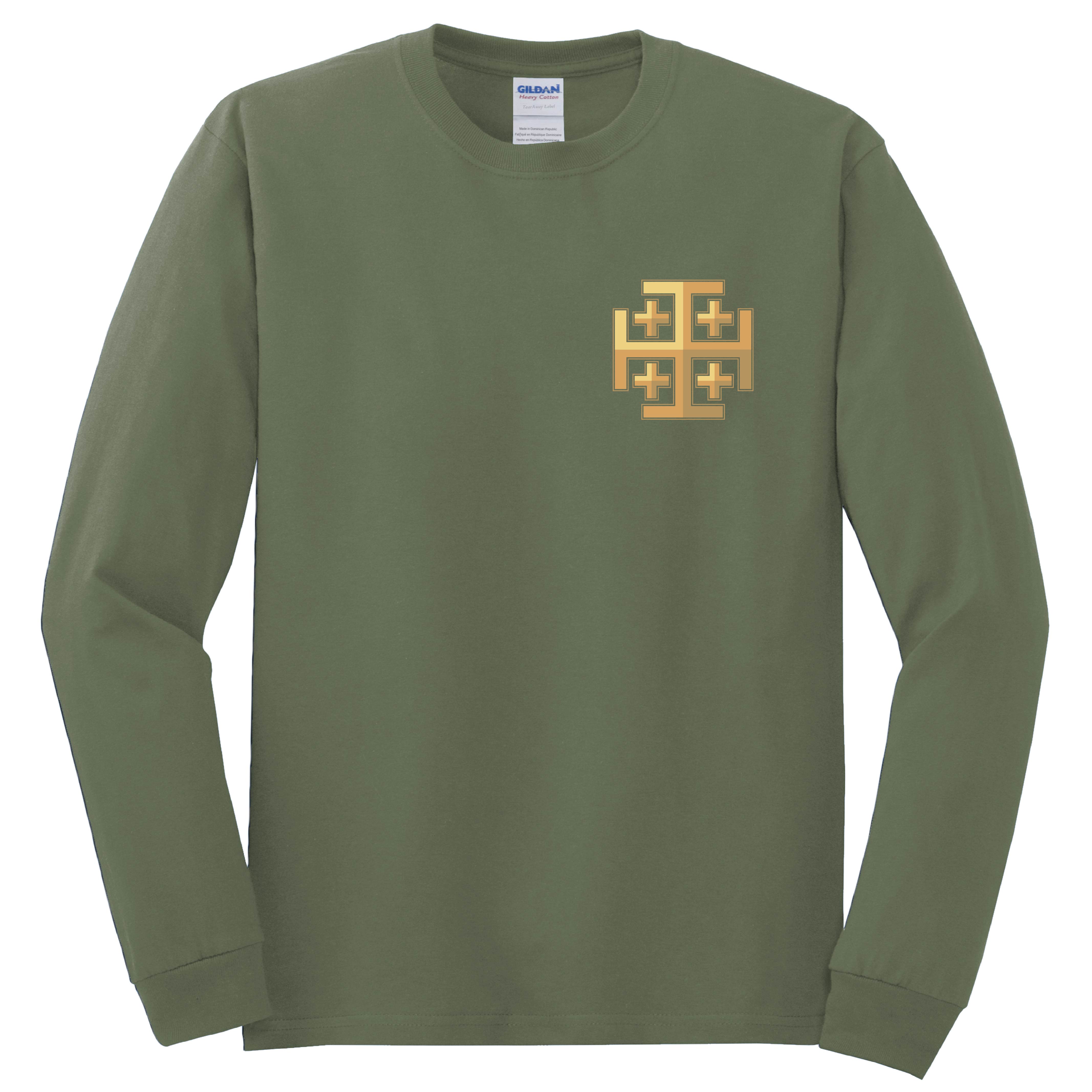 Jerusalem Cross Longsleeve T-Shirts