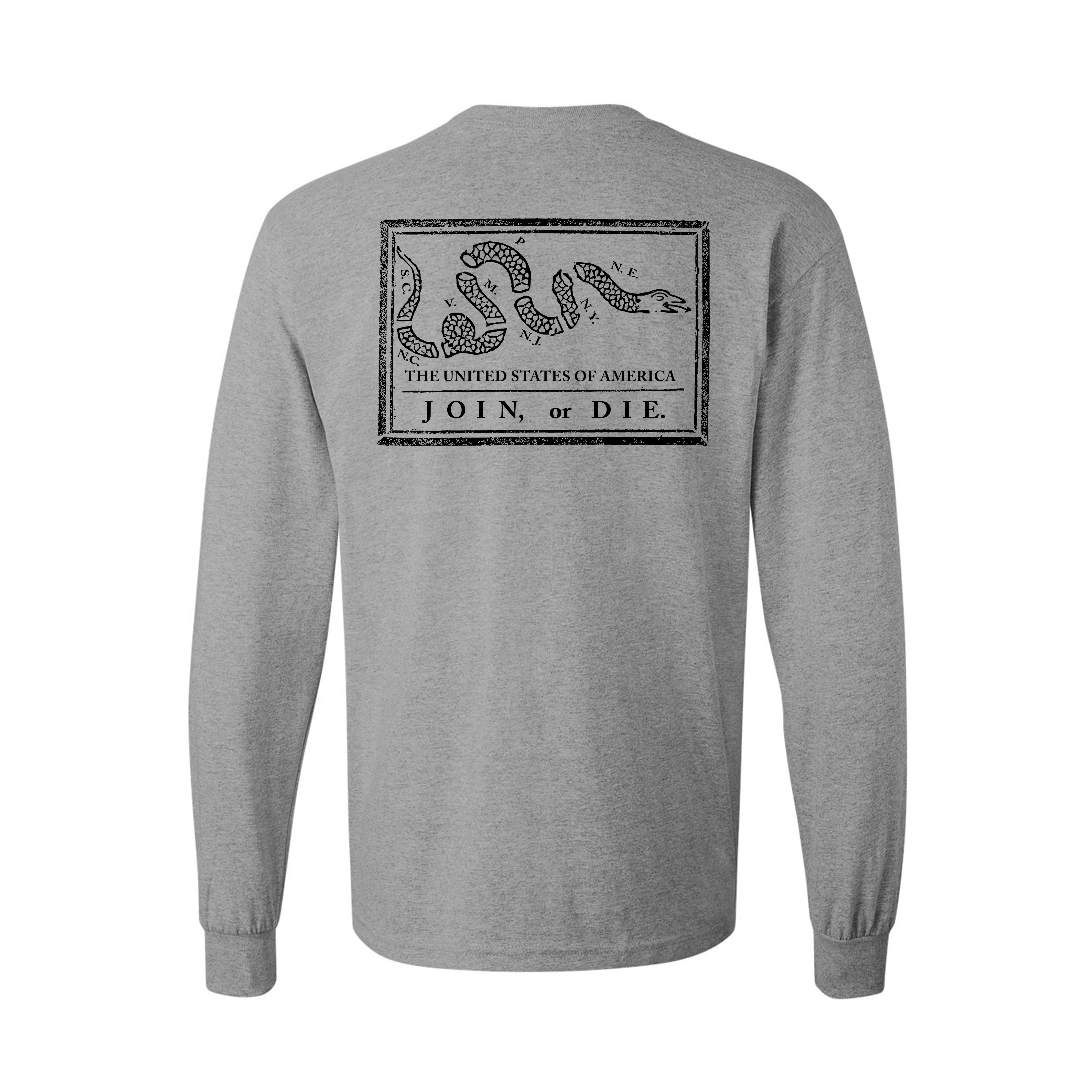 Join or Die Longsleeve T-Shirts