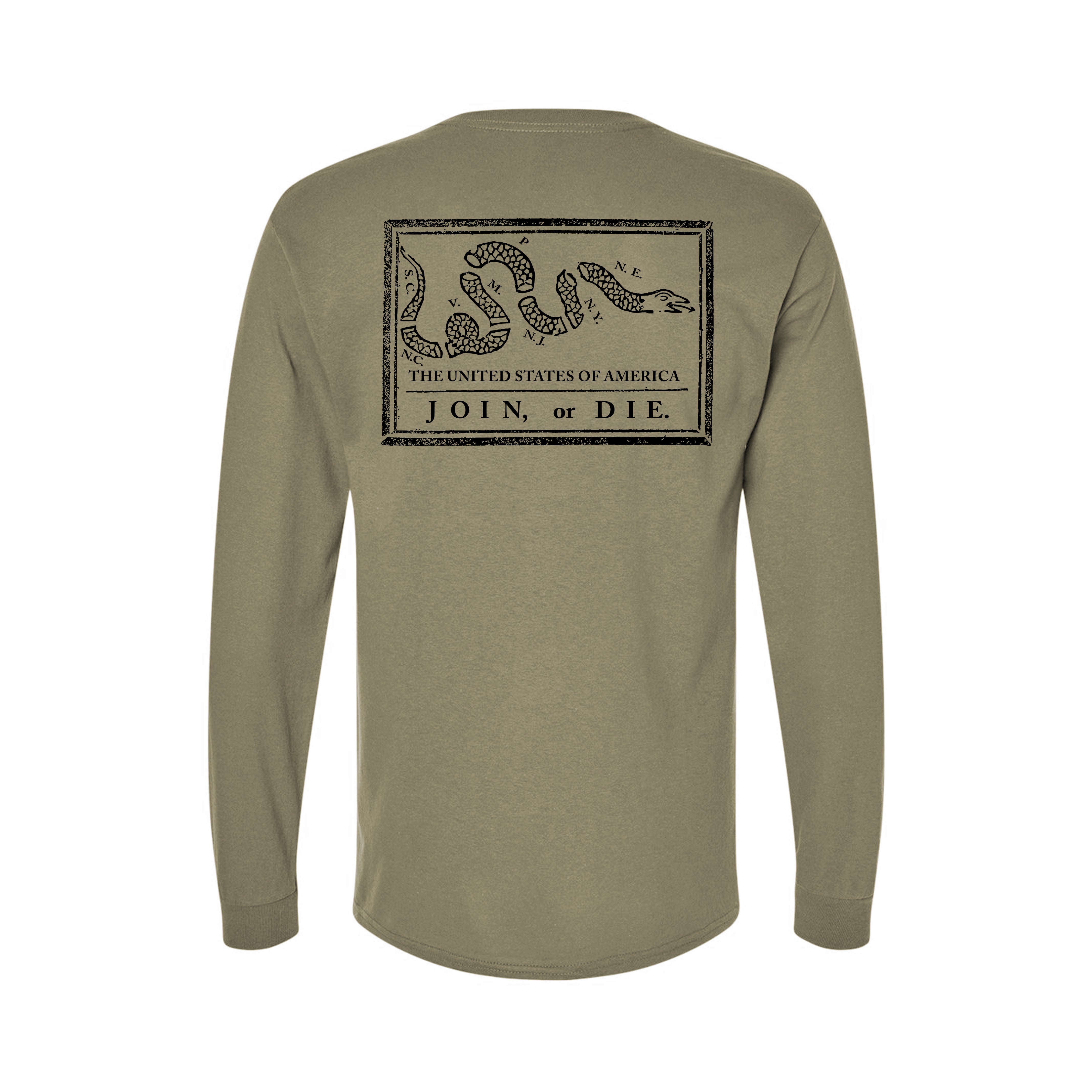 Join or Die Longsleeve T-Shirts