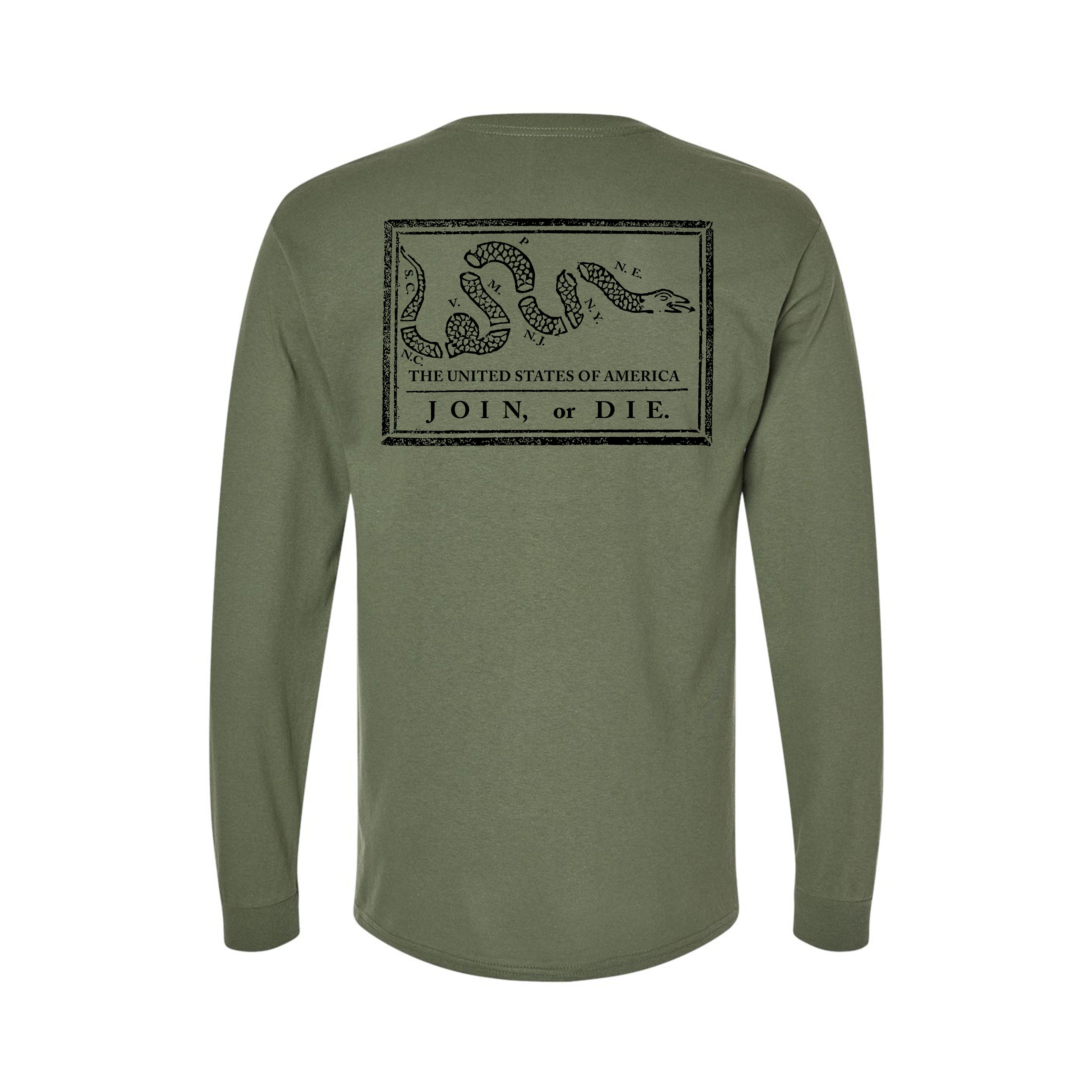 Join or Die Longsleeve T-Shirts