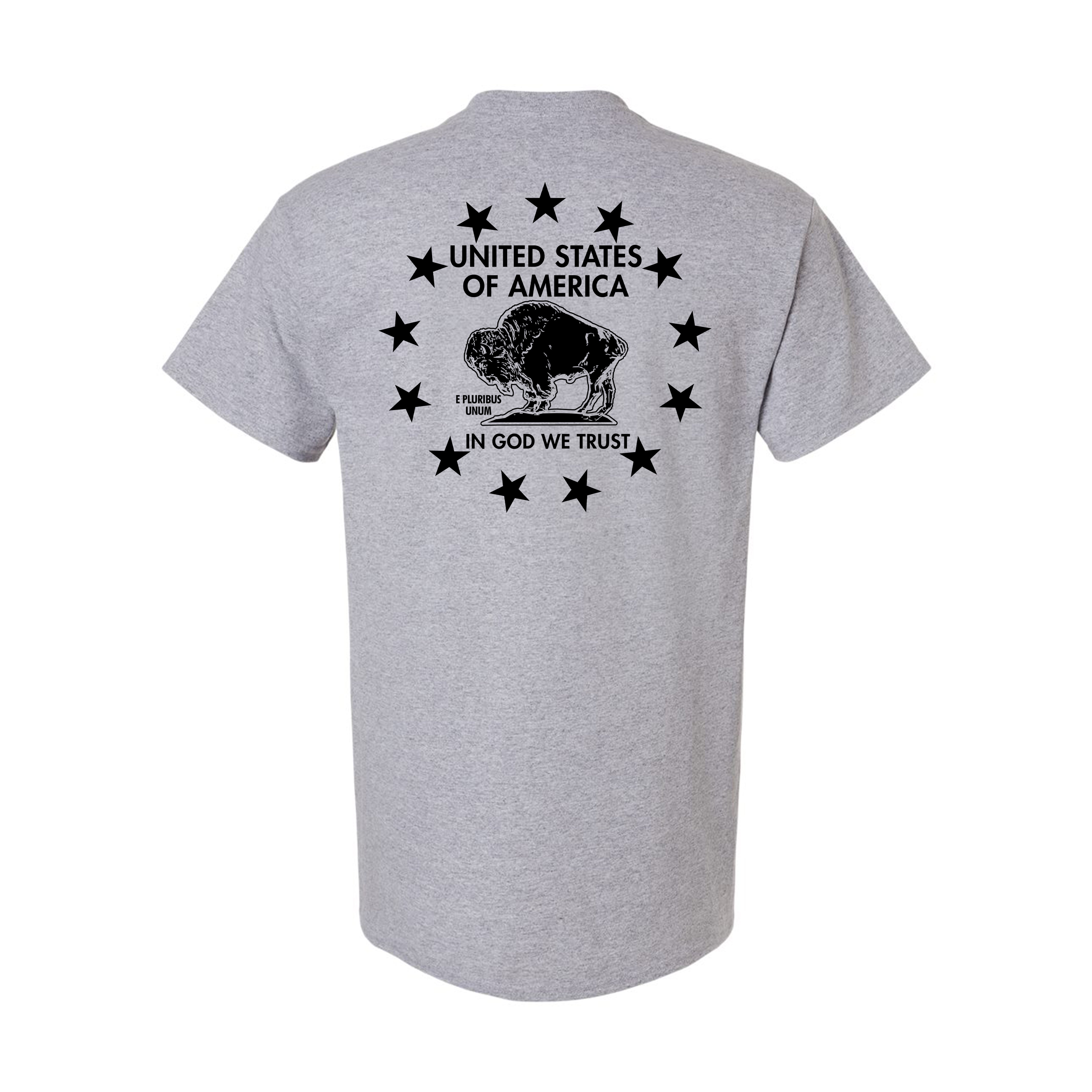 American Buffalo - In God We Trust T-Shirt