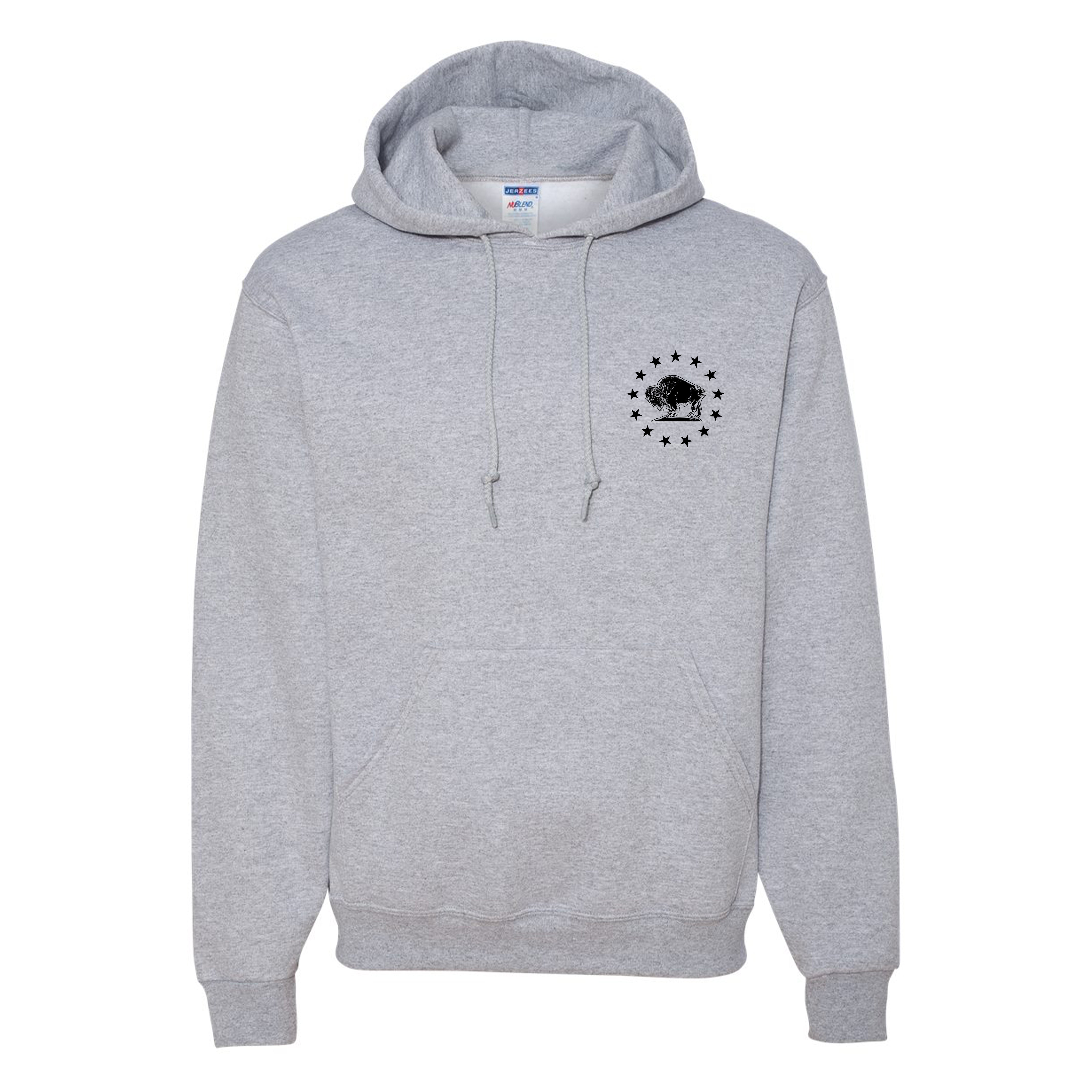 American Buffalo - Hooded Sweatshirt - Black