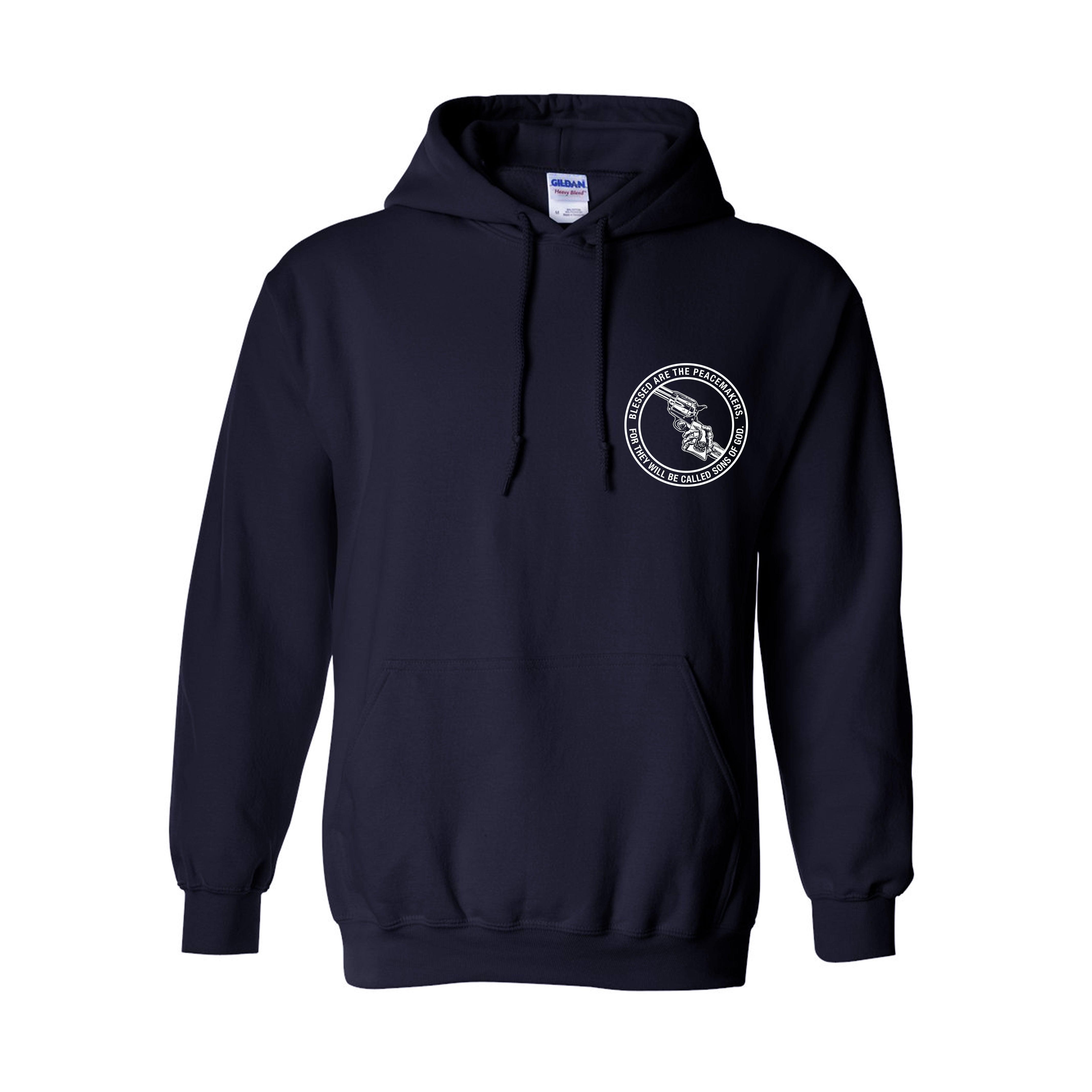 Blessed Are The Peacemakers Hooded Sweatshirts