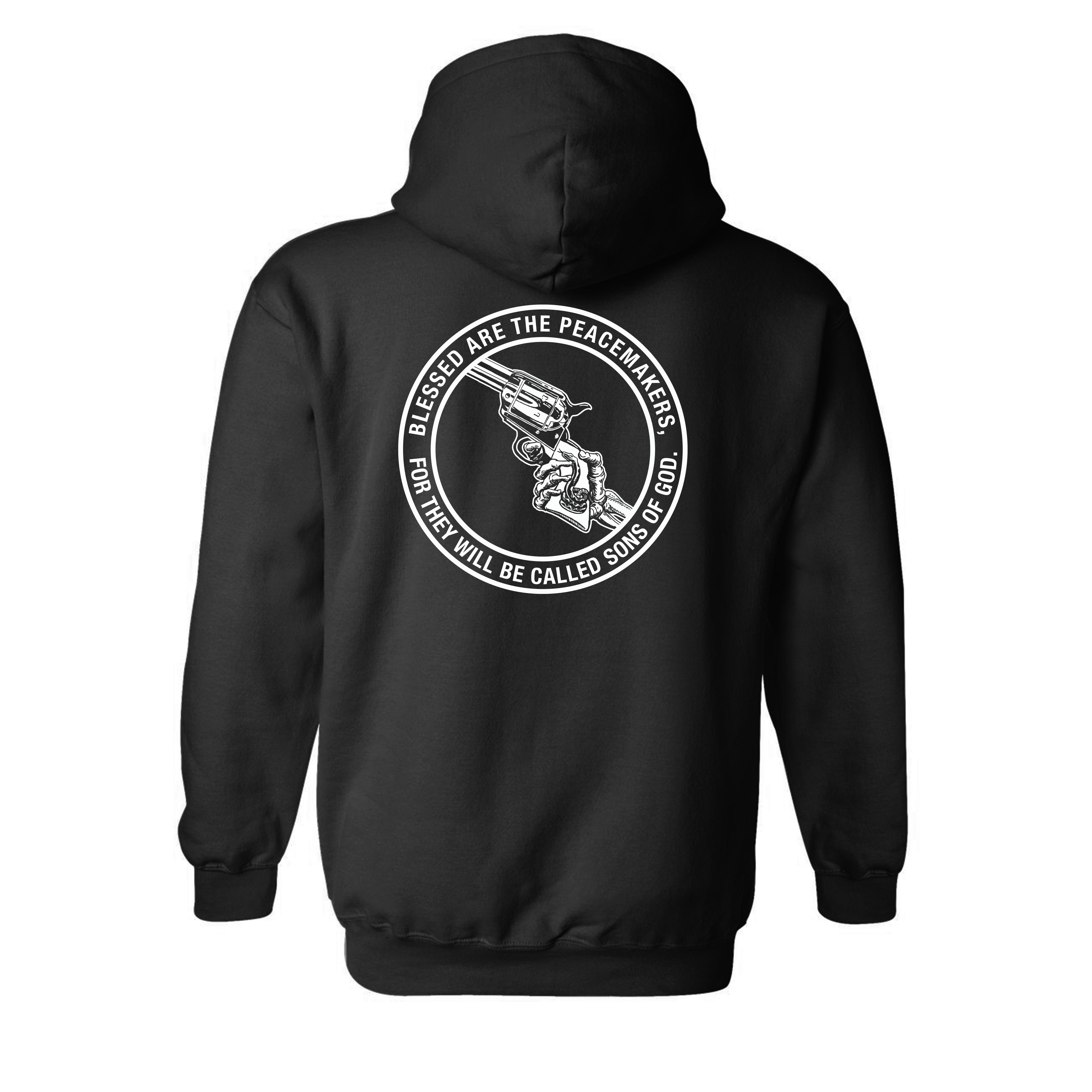 Blessed Are The Peacemakers Hooded Sweatshirts
