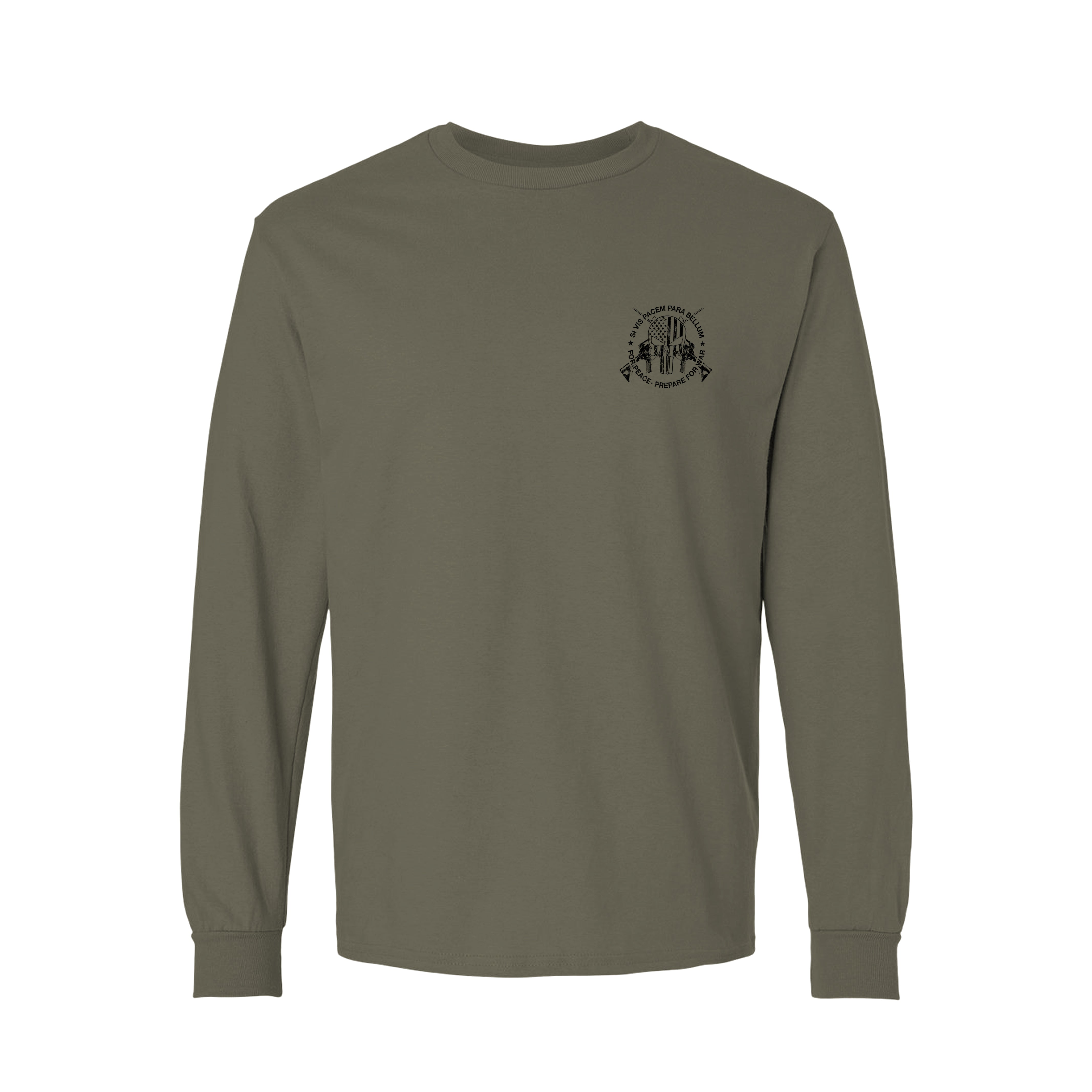 Longsleeve Si Vis Pacem Para Bellum T-Shirt - For Peace Prepare For War