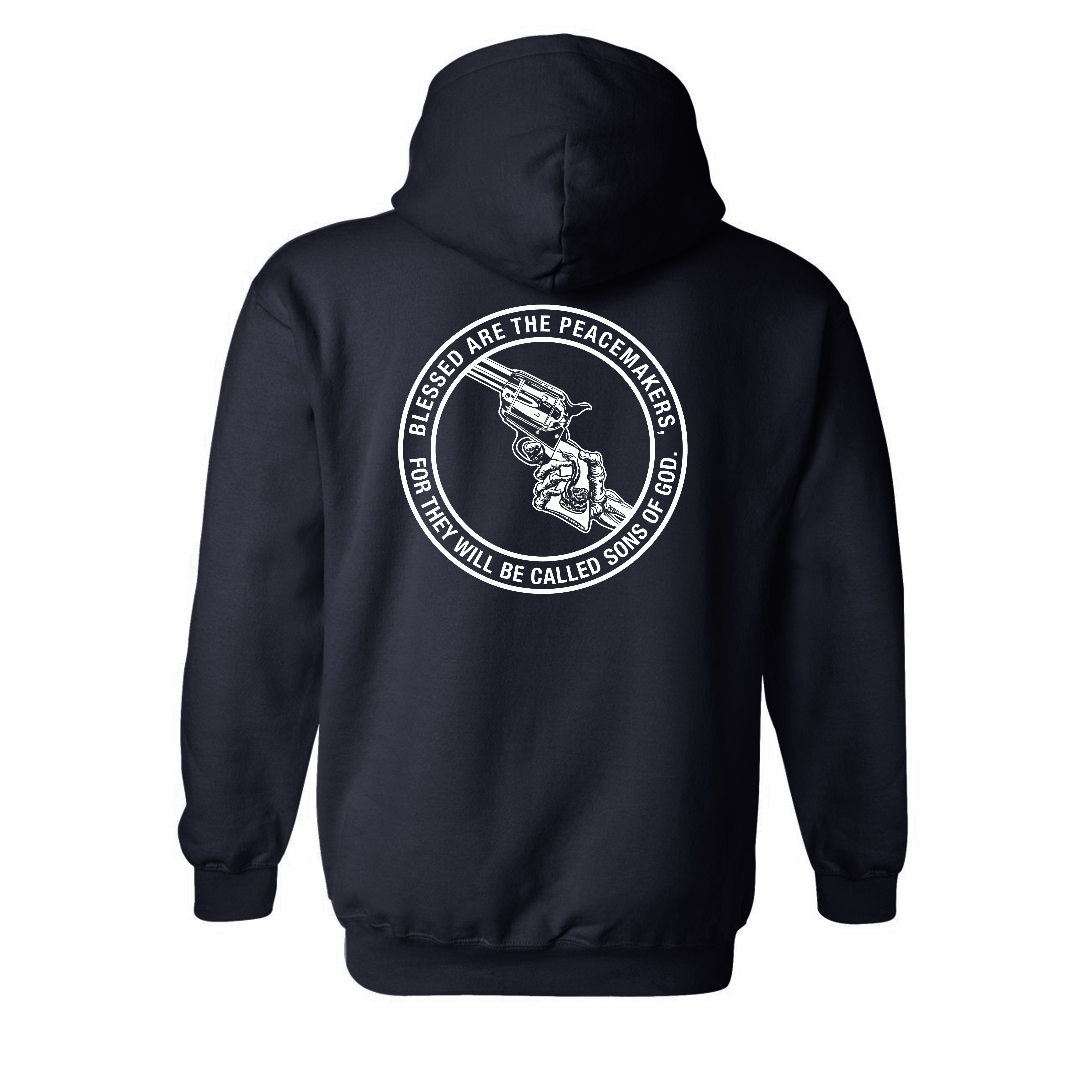 Blessed Are The Peacemakers Hooded Sweatshirts