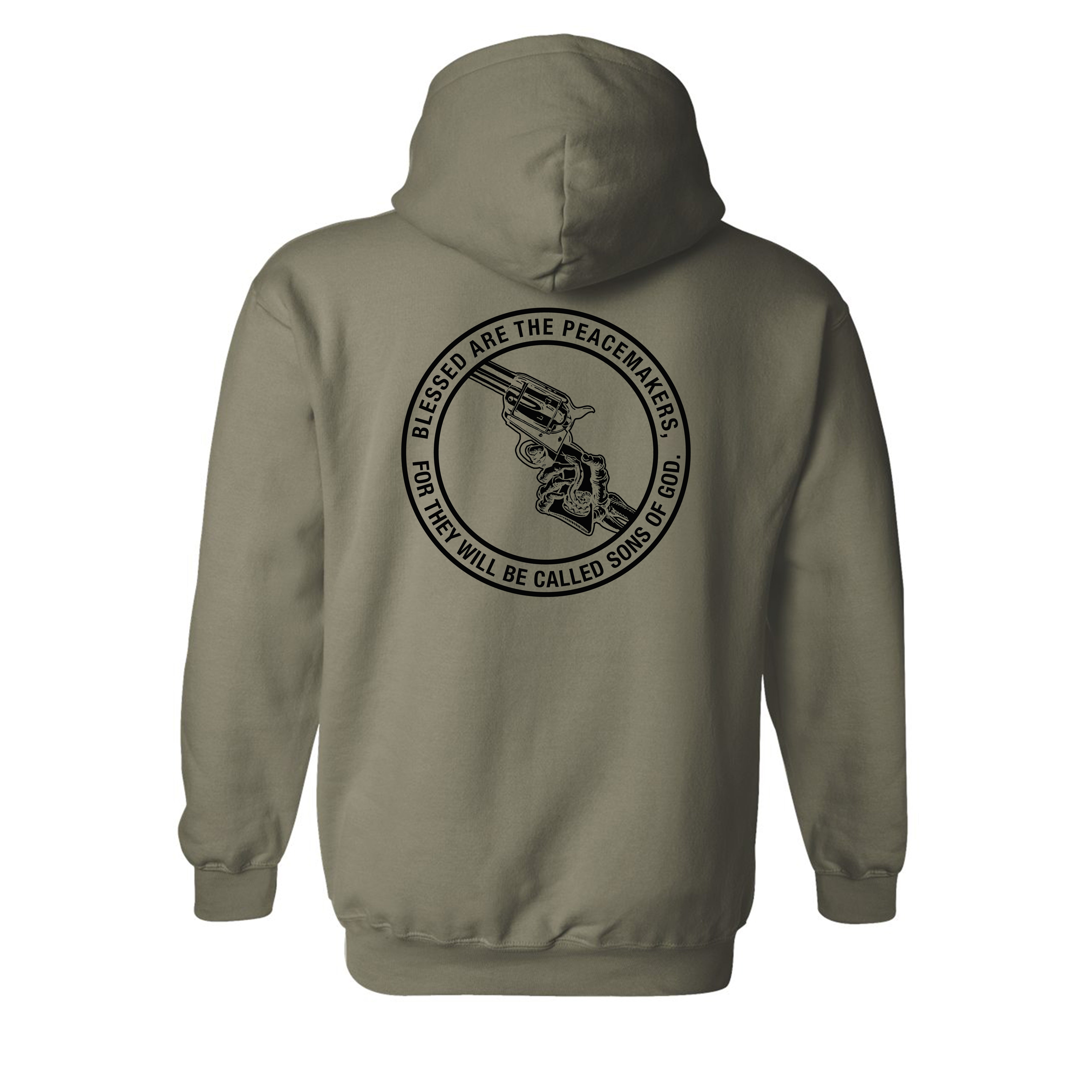 Blessed Are The Peacemakers Hooded Sweatshirts