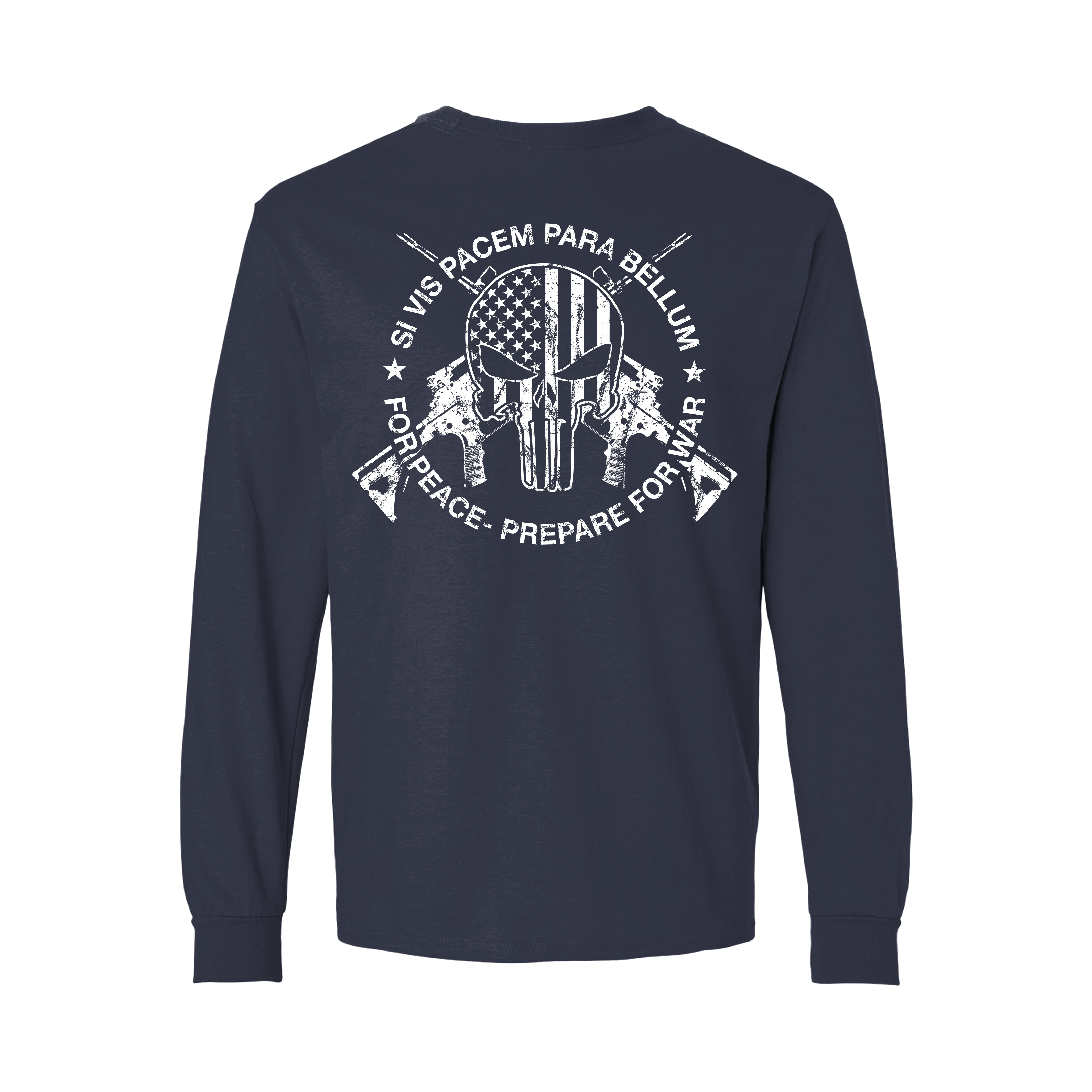 Longsleeve Si Vis Pacem Para Bellum T-Shirt - For Peace Prepare For War