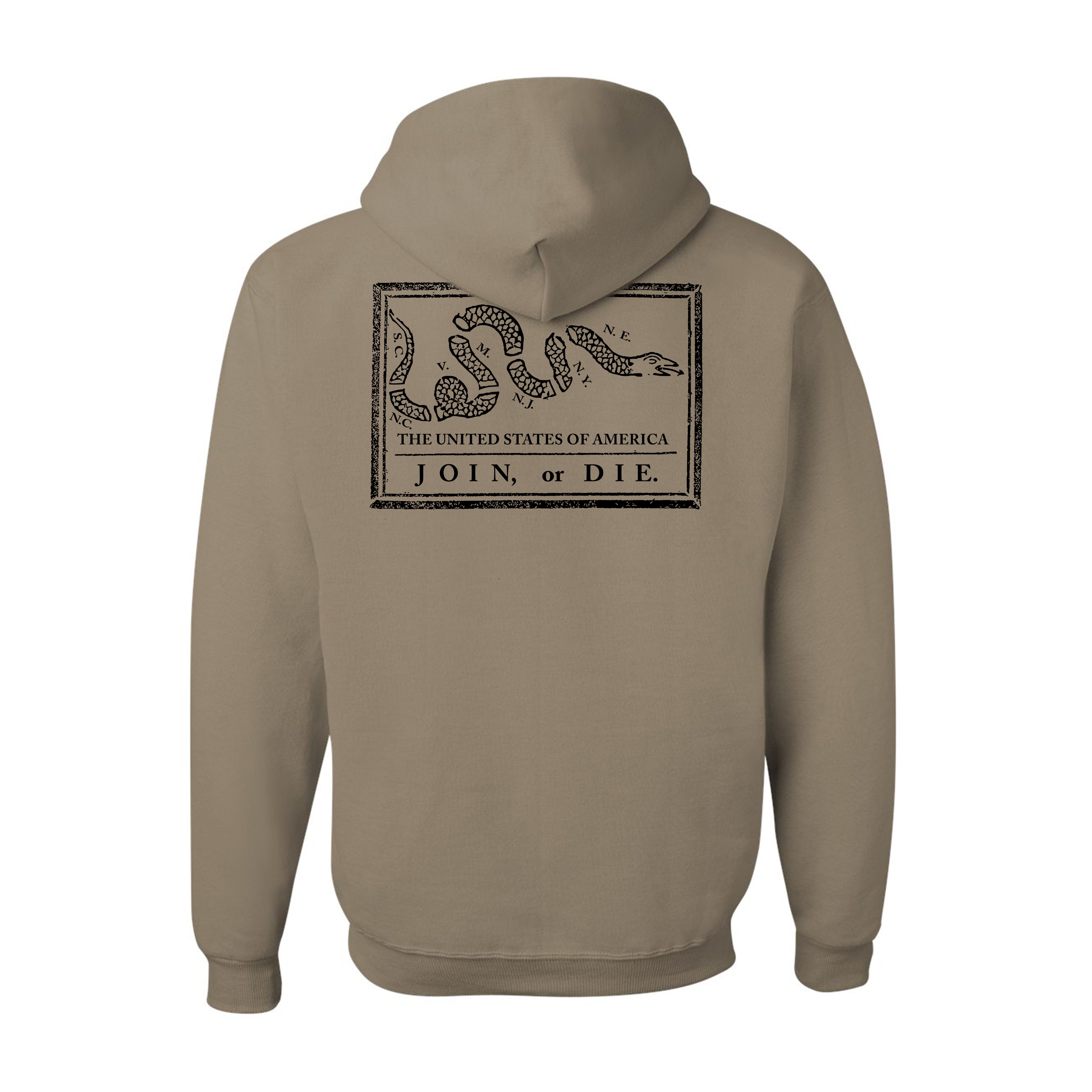 Join or Die Hooded Sweatshirts