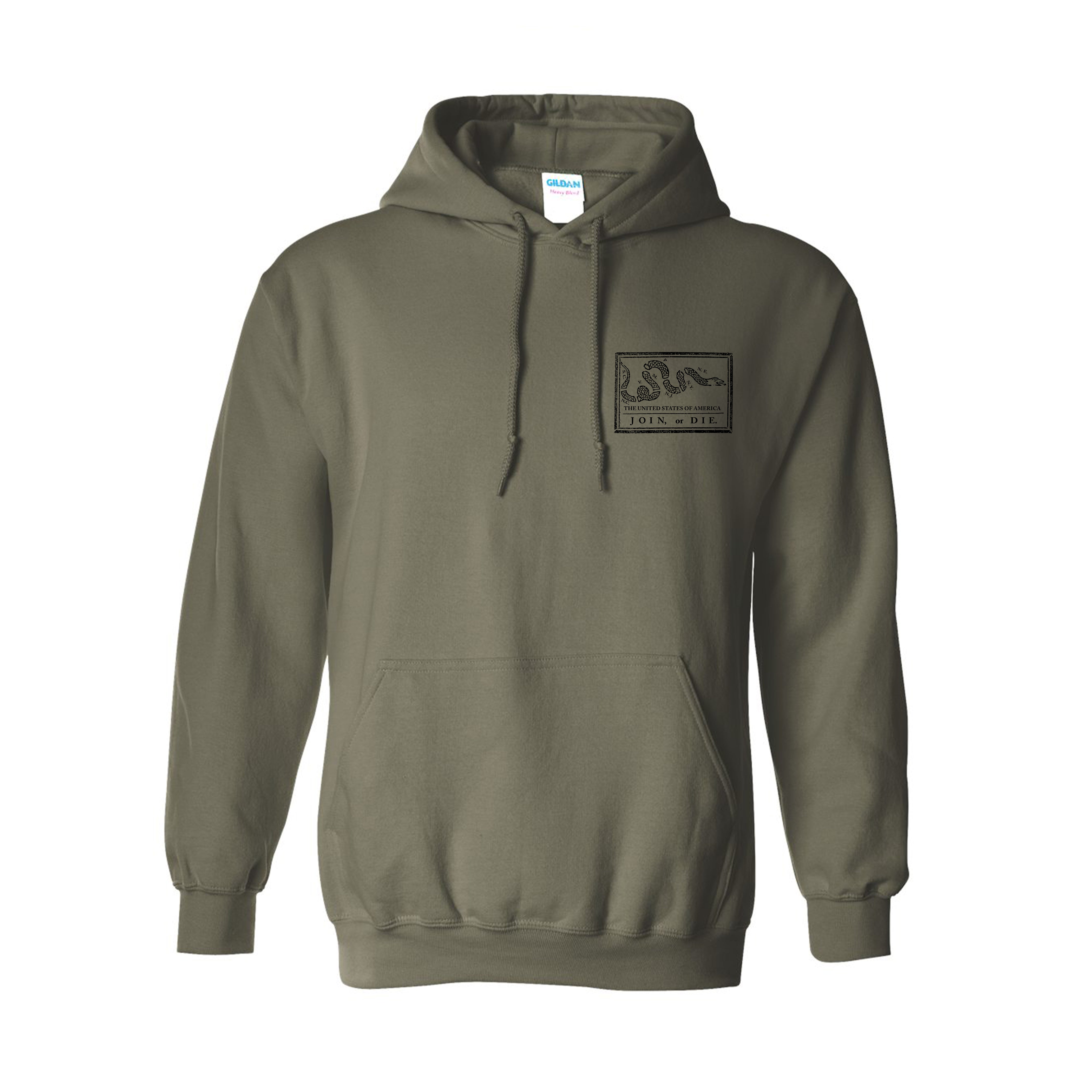 Join or Die Hooded Sweatshirts