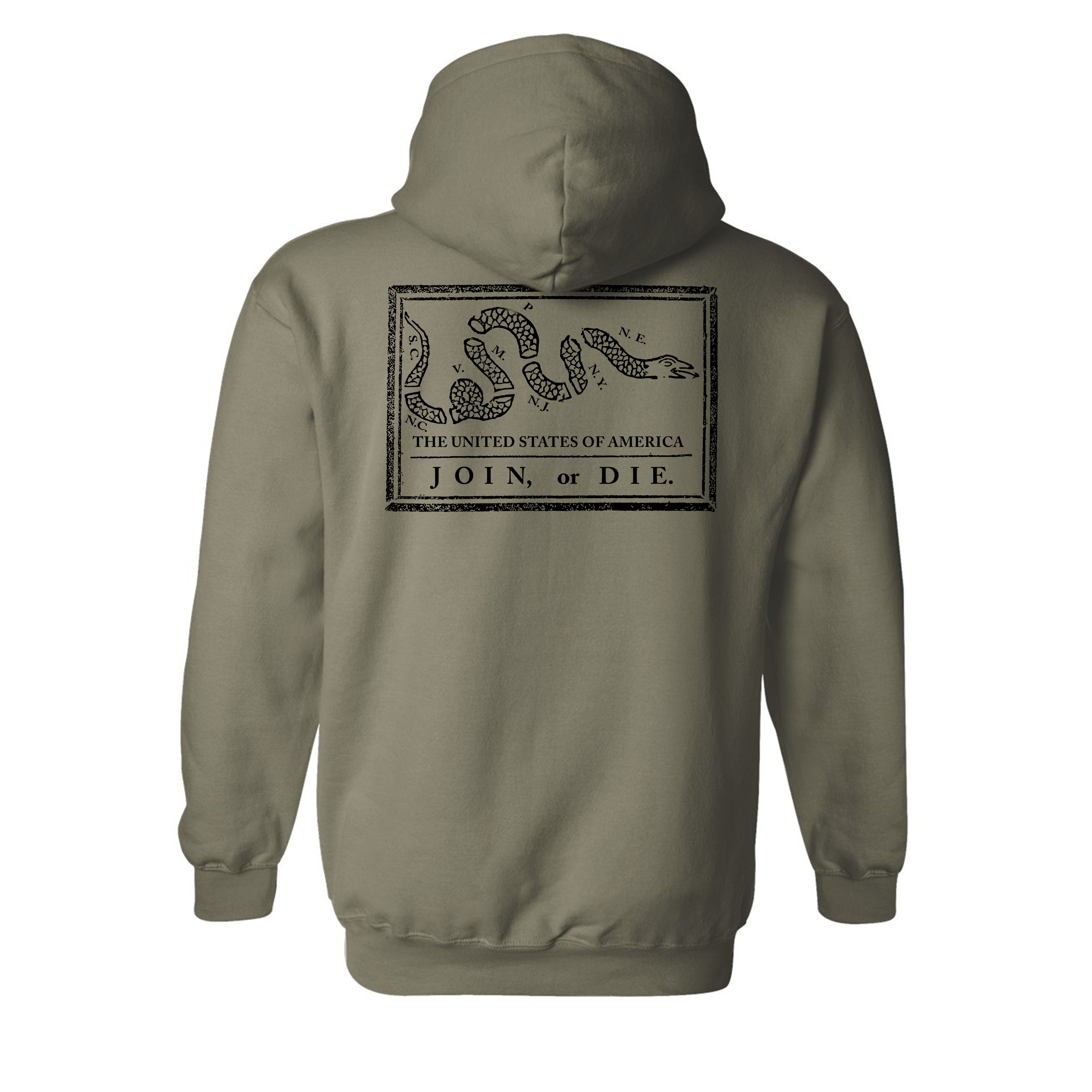 Join or Die Hooded Sweatshirts