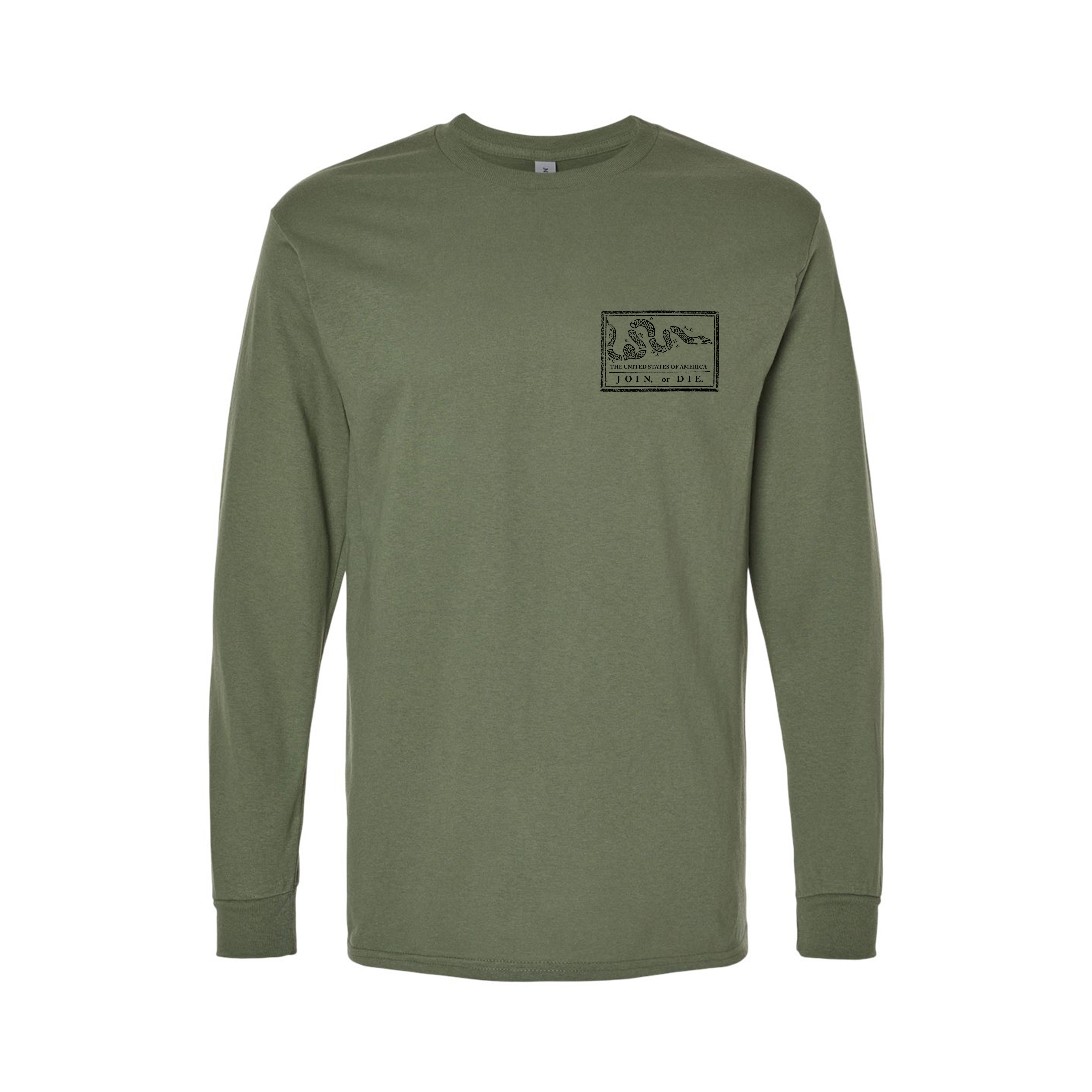 Join or Die Longsleeve T-Shirts