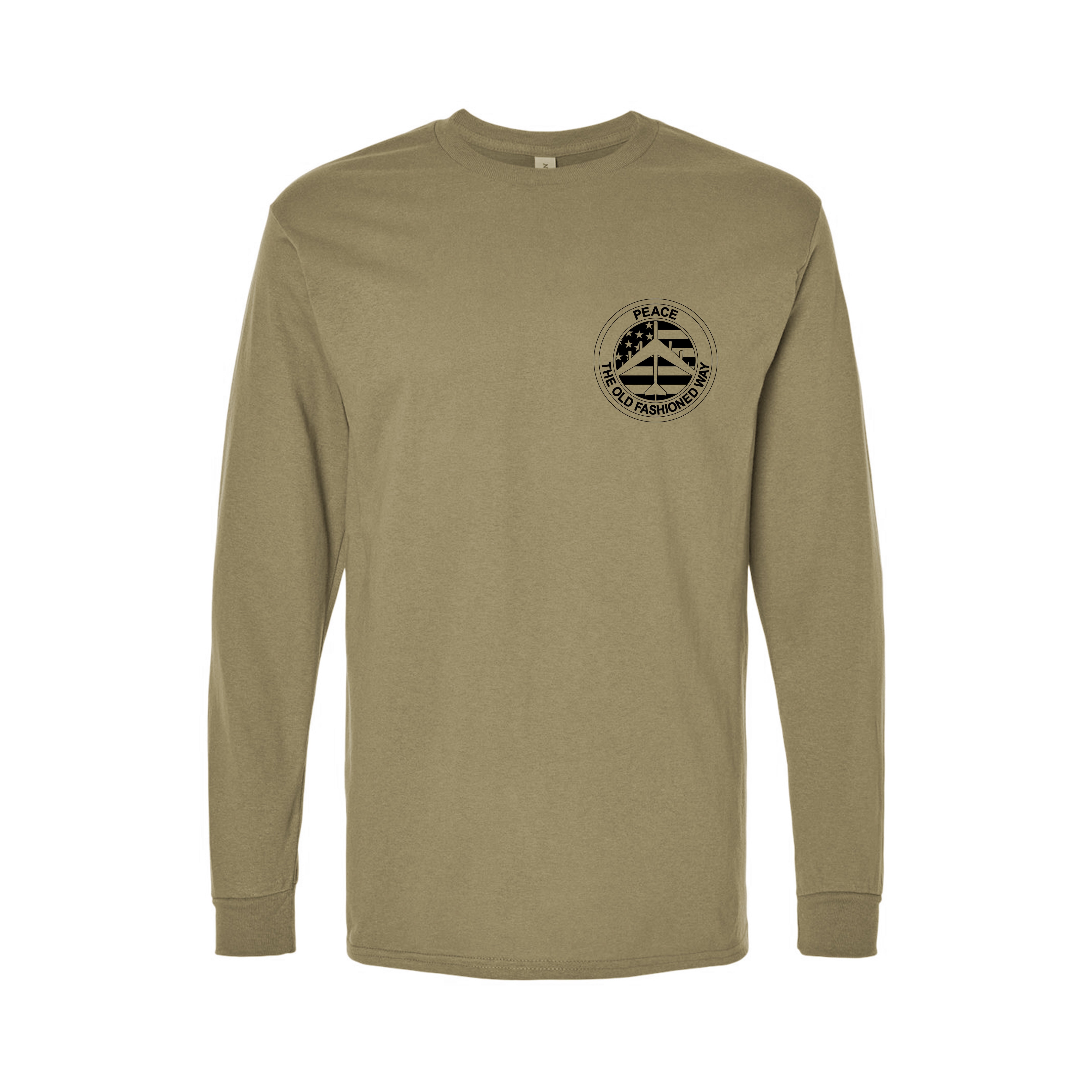 Peace The Old Fashioned Way Longsleeve T-Shirts