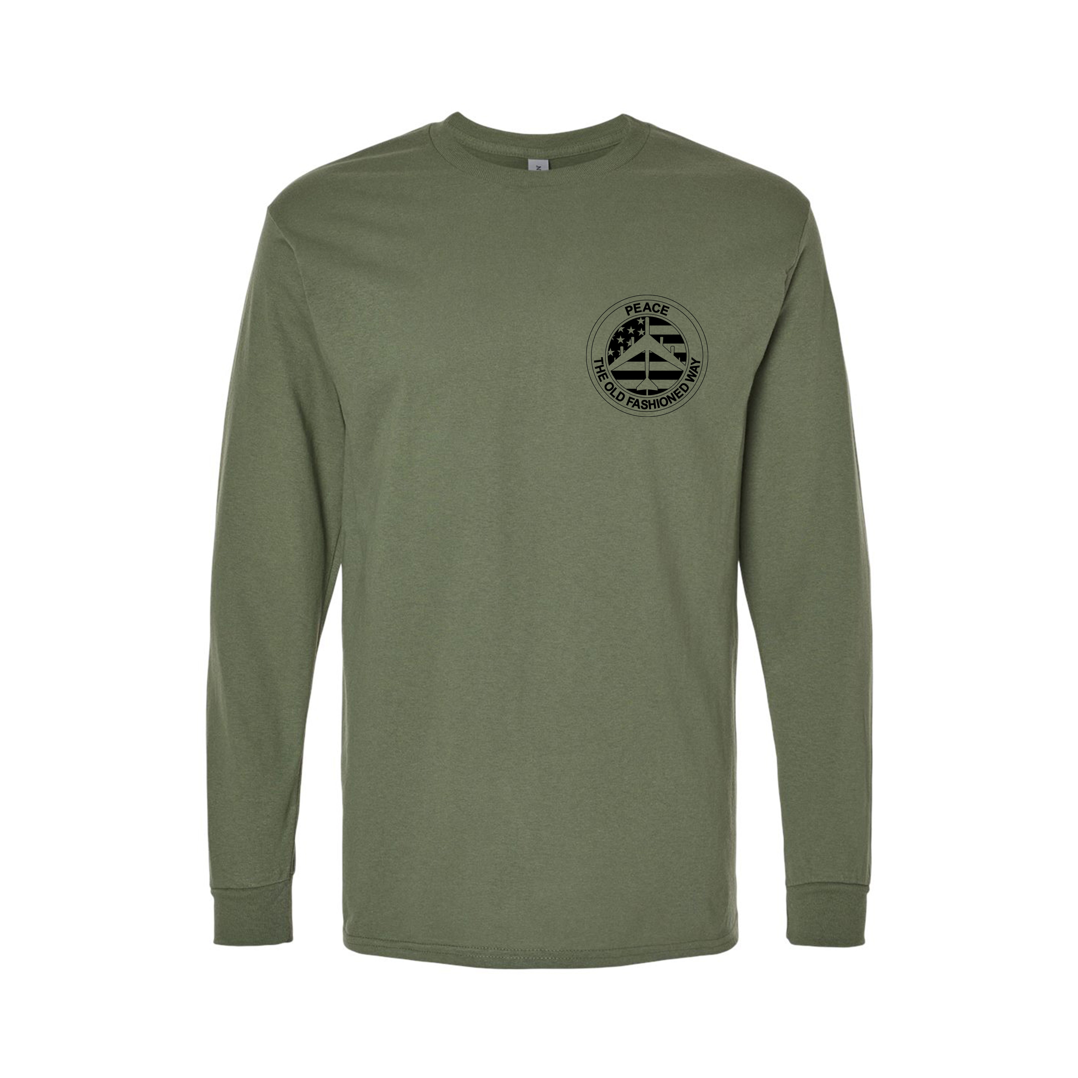 Peace The Old Fashioned Way Longsleeve T-Shirts