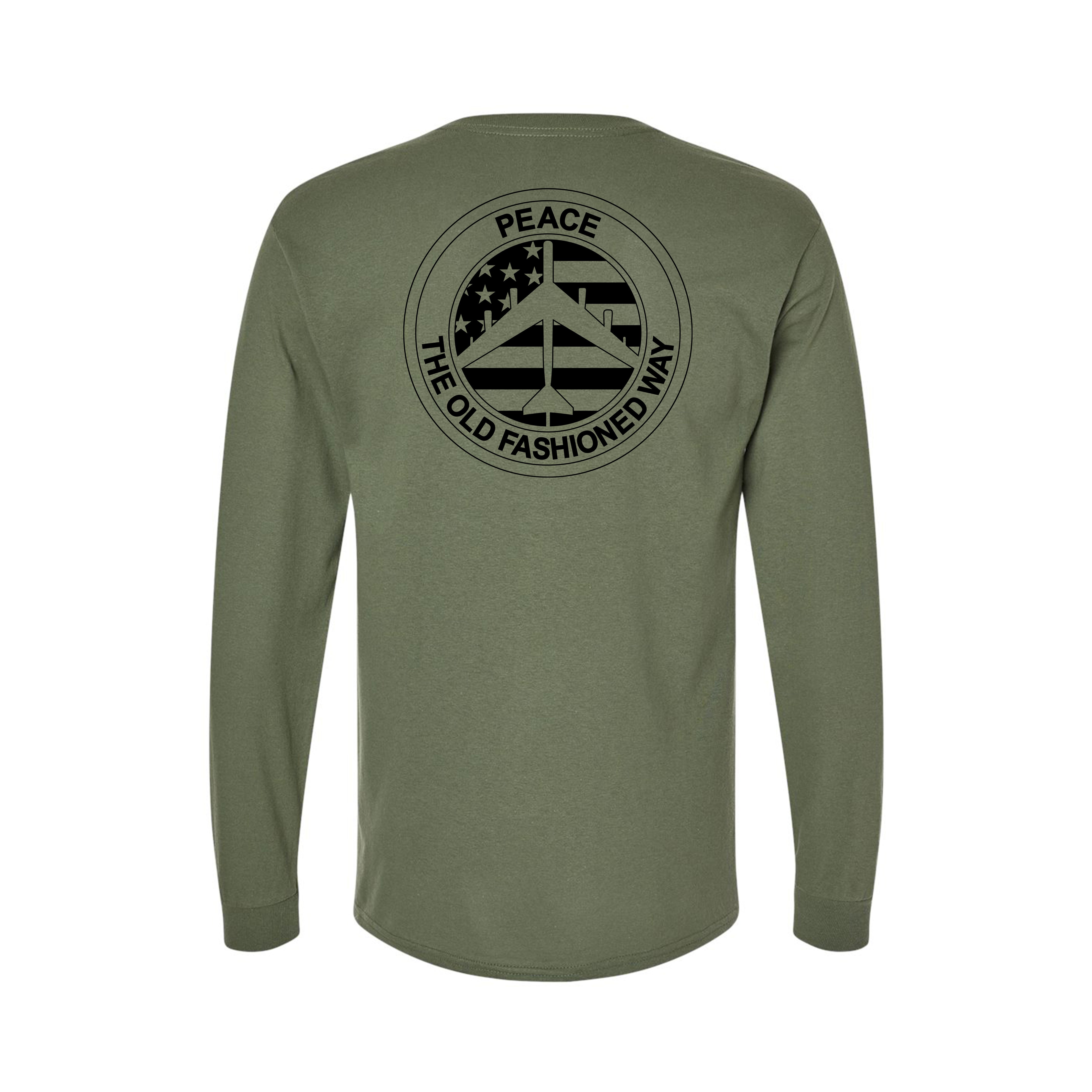 Peace The Old Fashioned Way Longsleeve T-Shirts