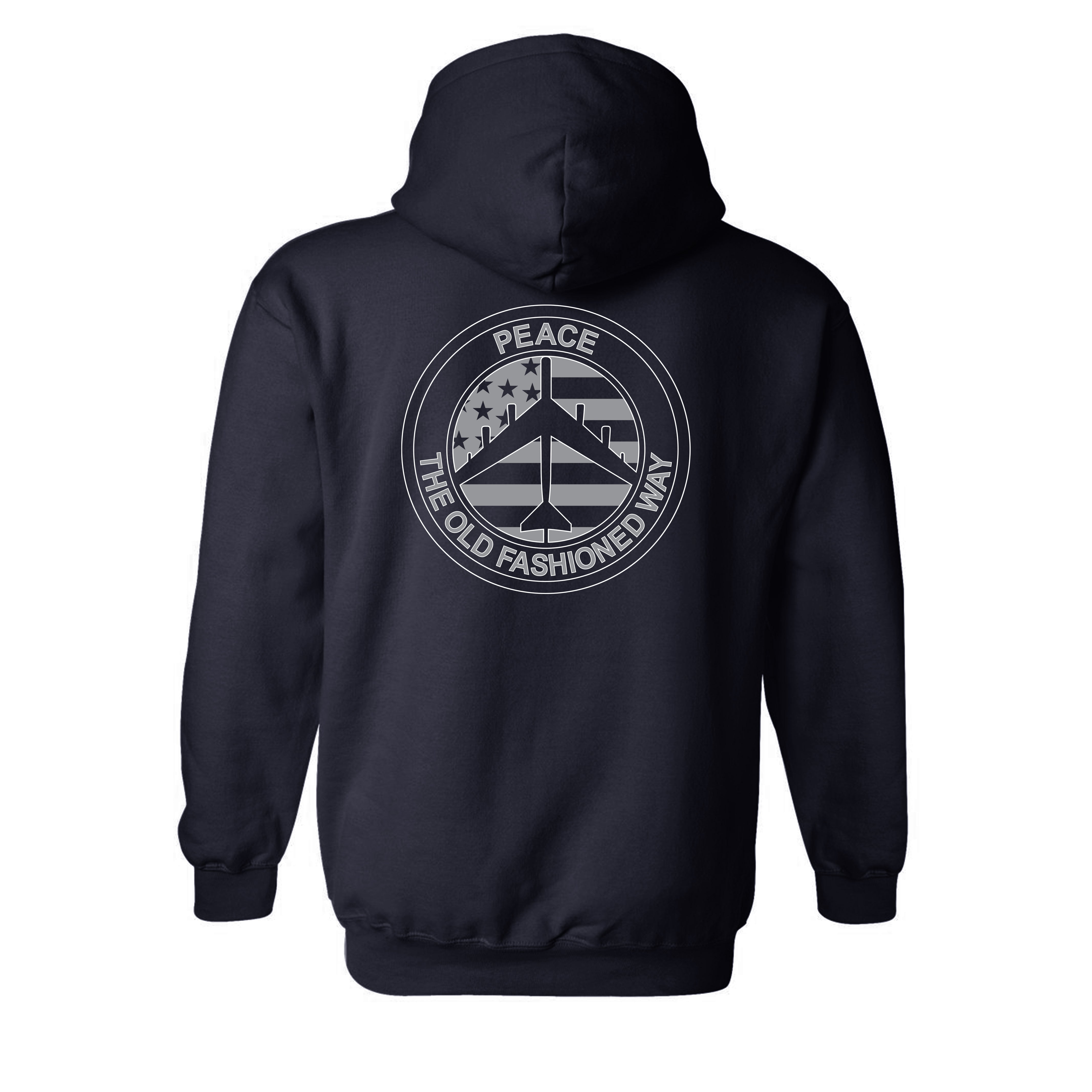 Peace The Old Fashioned Way Hooded Sweatshirts