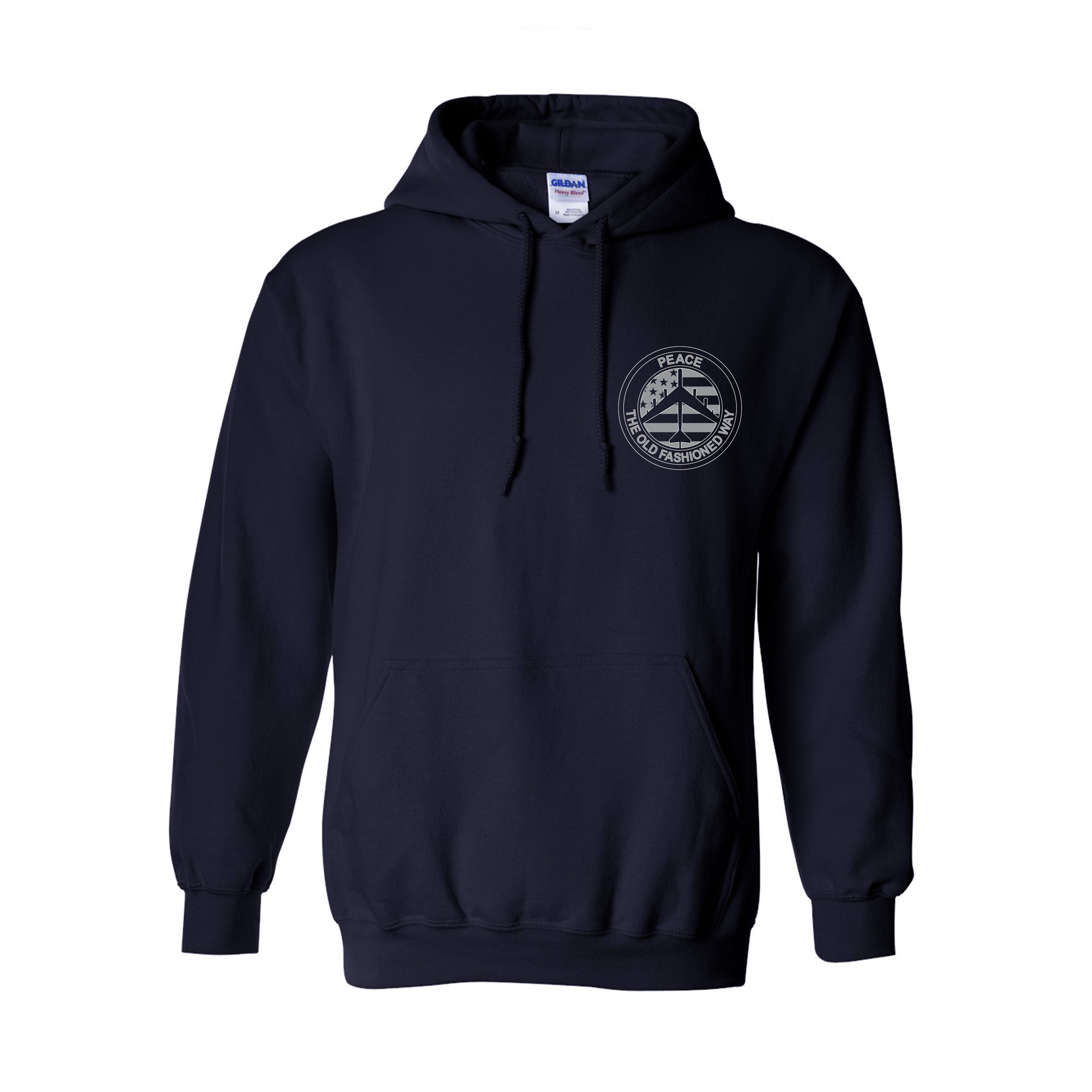 Peace The Old Fashioned Way Hooded Sweatshirts