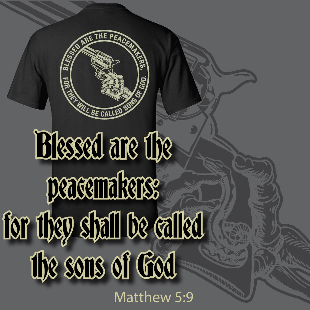 Blessed Are The Peacemakers Hooded Sweatshirts