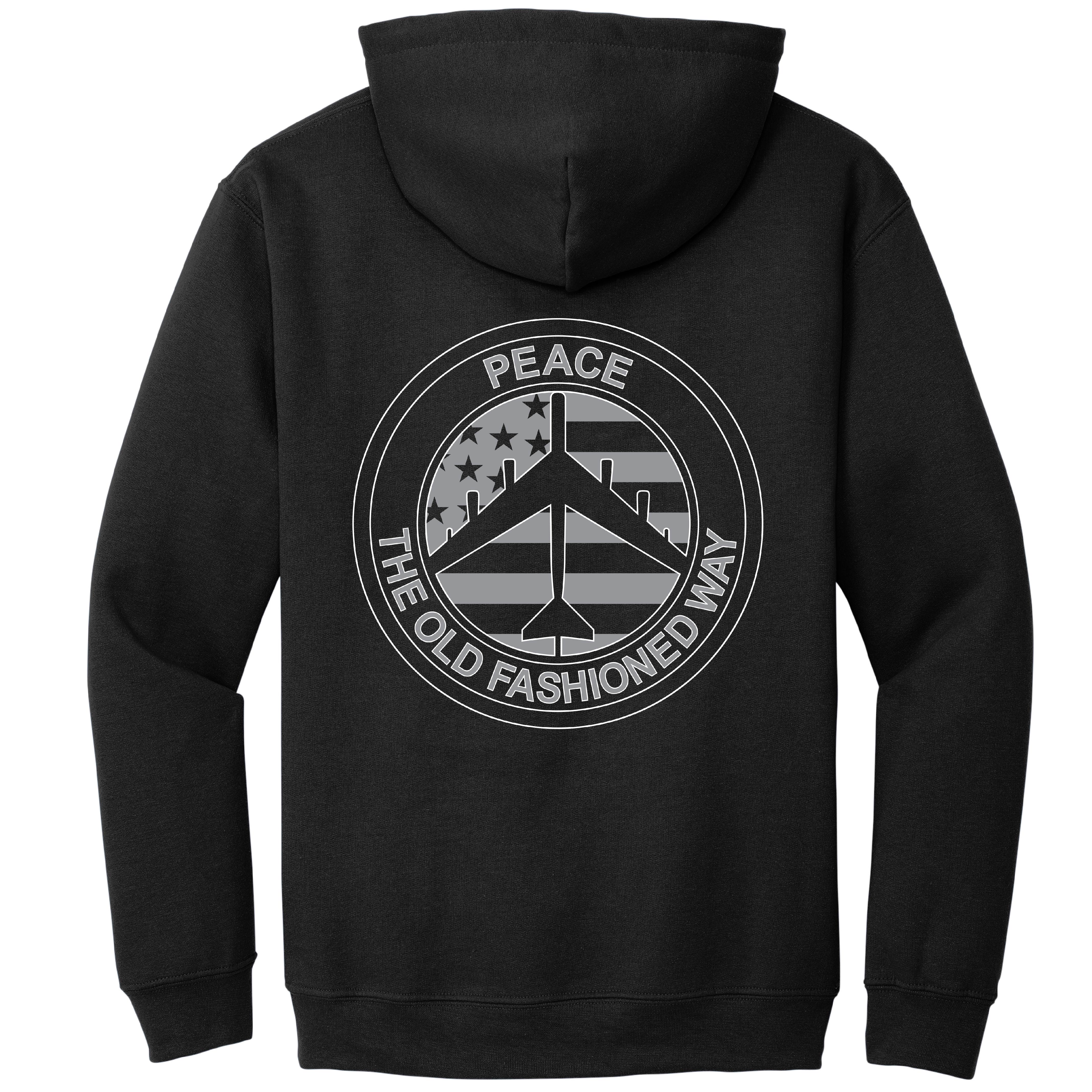 Peace The Old Fashioned Way Hooded Sweatshirt