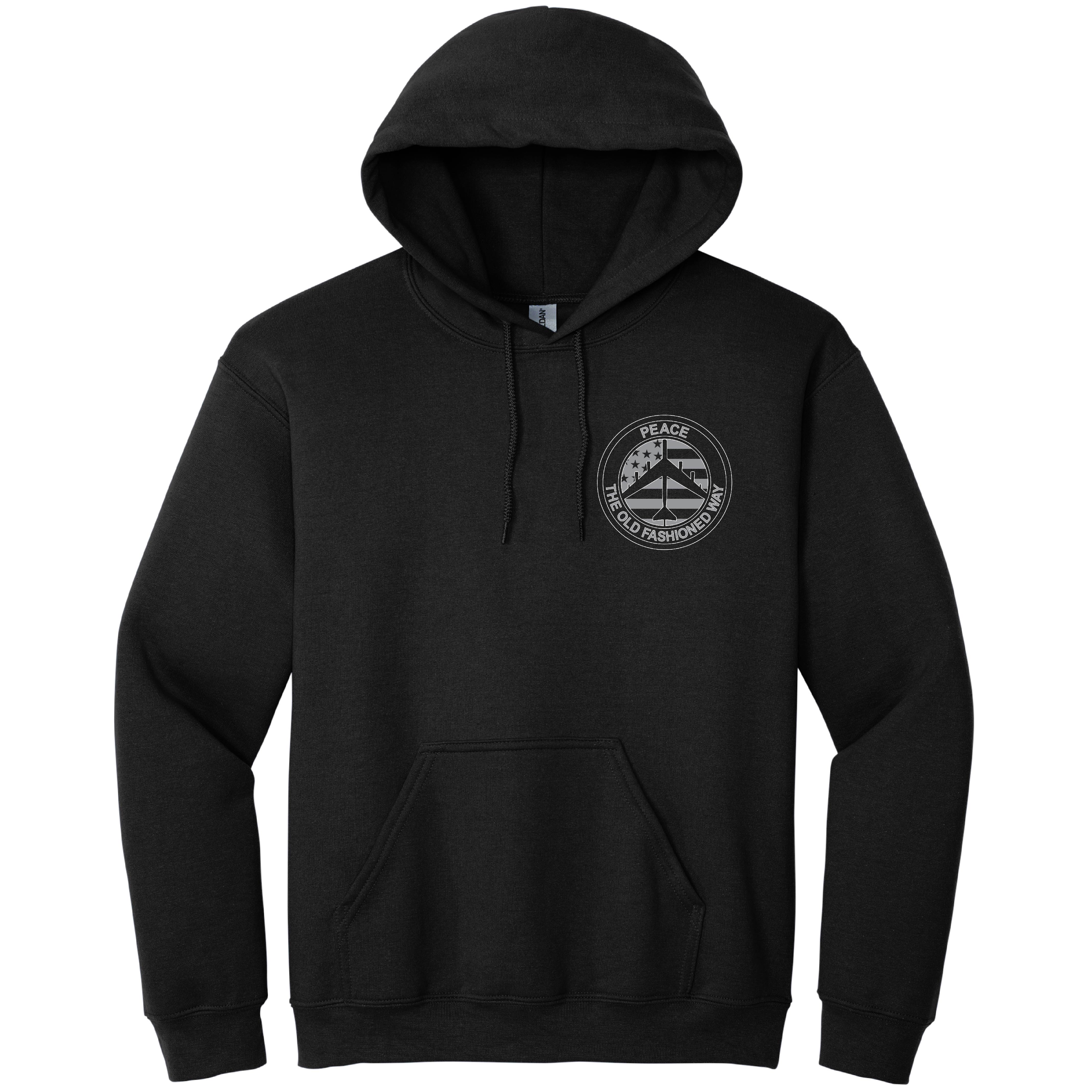Peace The Old Fashioned Way Hooded Sweatshirt