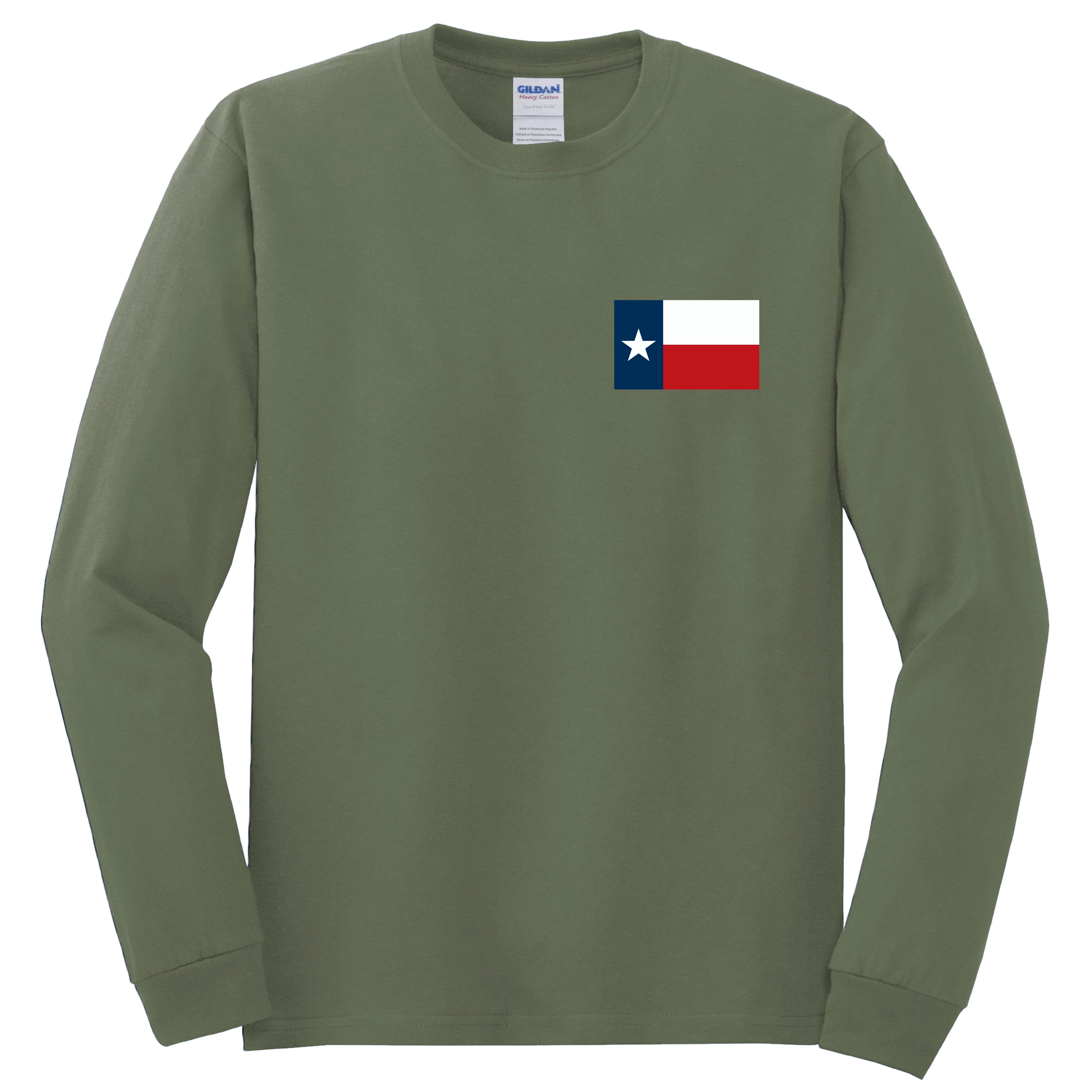 TEXAS - Flags Of Defiance Longsleeve T-Shirt