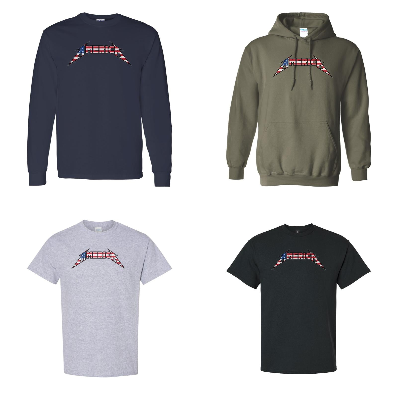 AMERICA - Heavy Metal Shirts