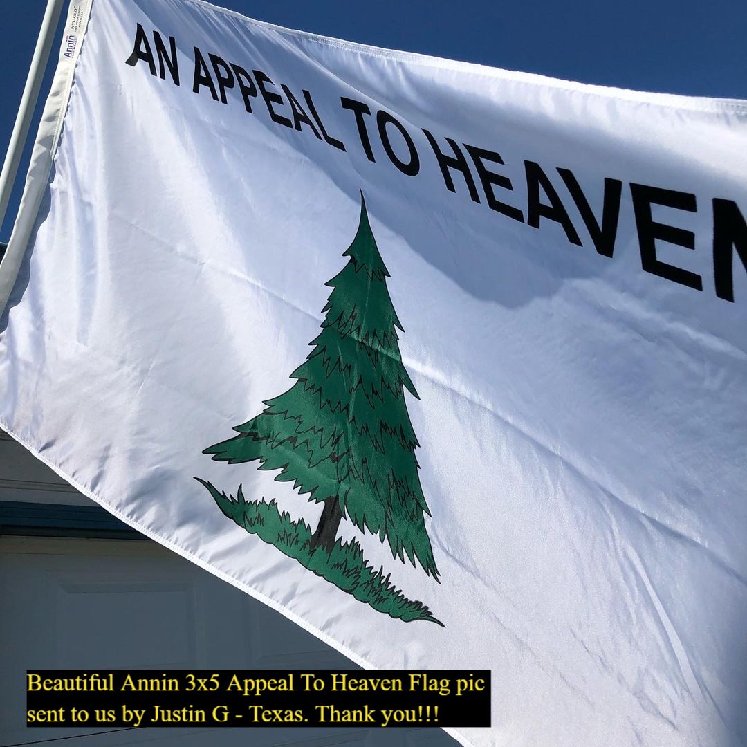 3 x 5 Ft An Appeal to Heaven Super-Poly Flag