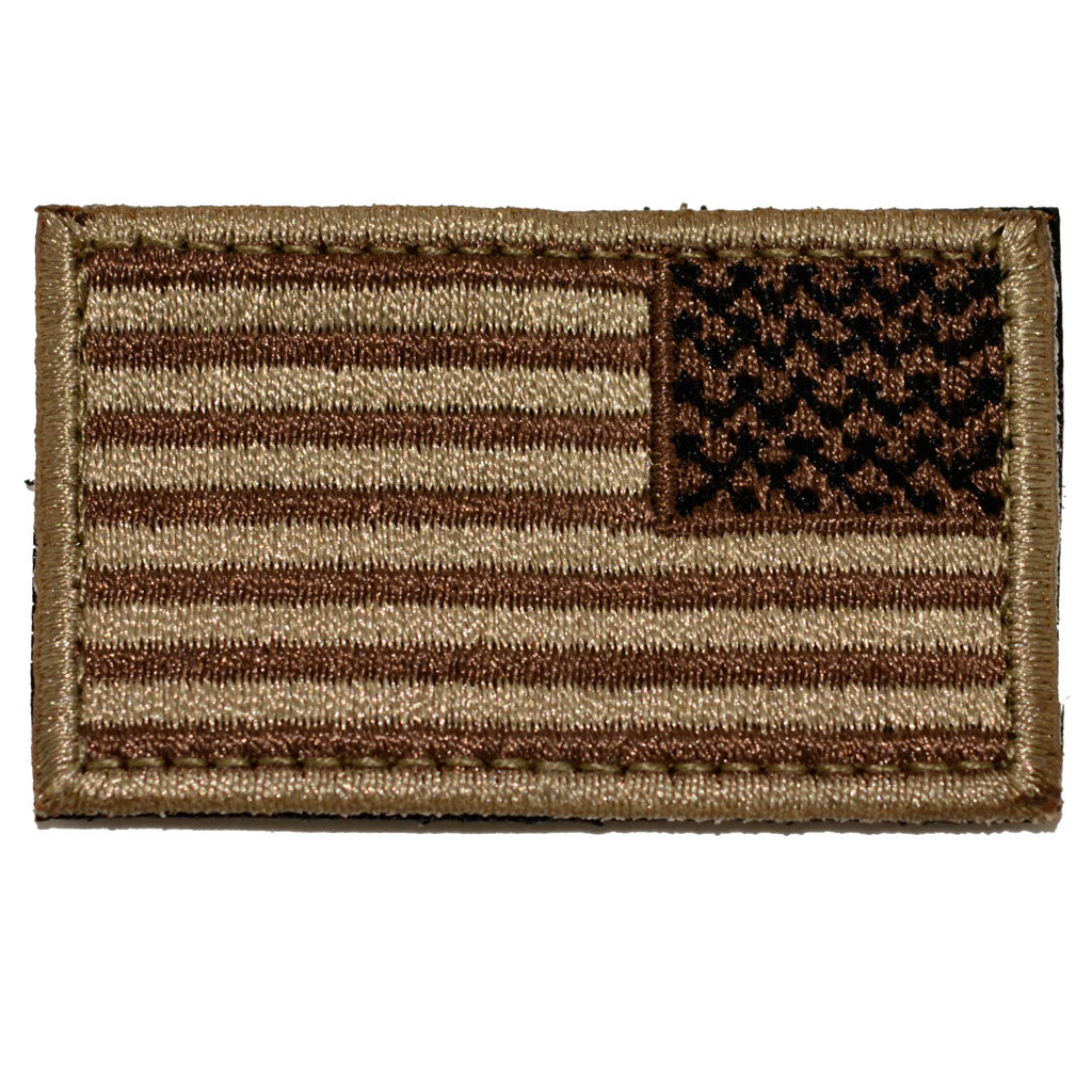 Atac Patch Reverse Mini USA Flag Patches - 1.5