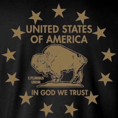 American Buffalo - In God We Trust T-Shirt