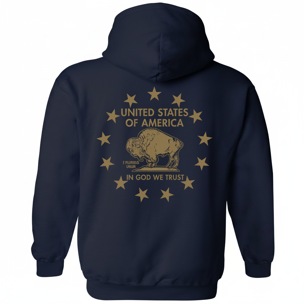 American Buffalo - Hooded Sweatshirt