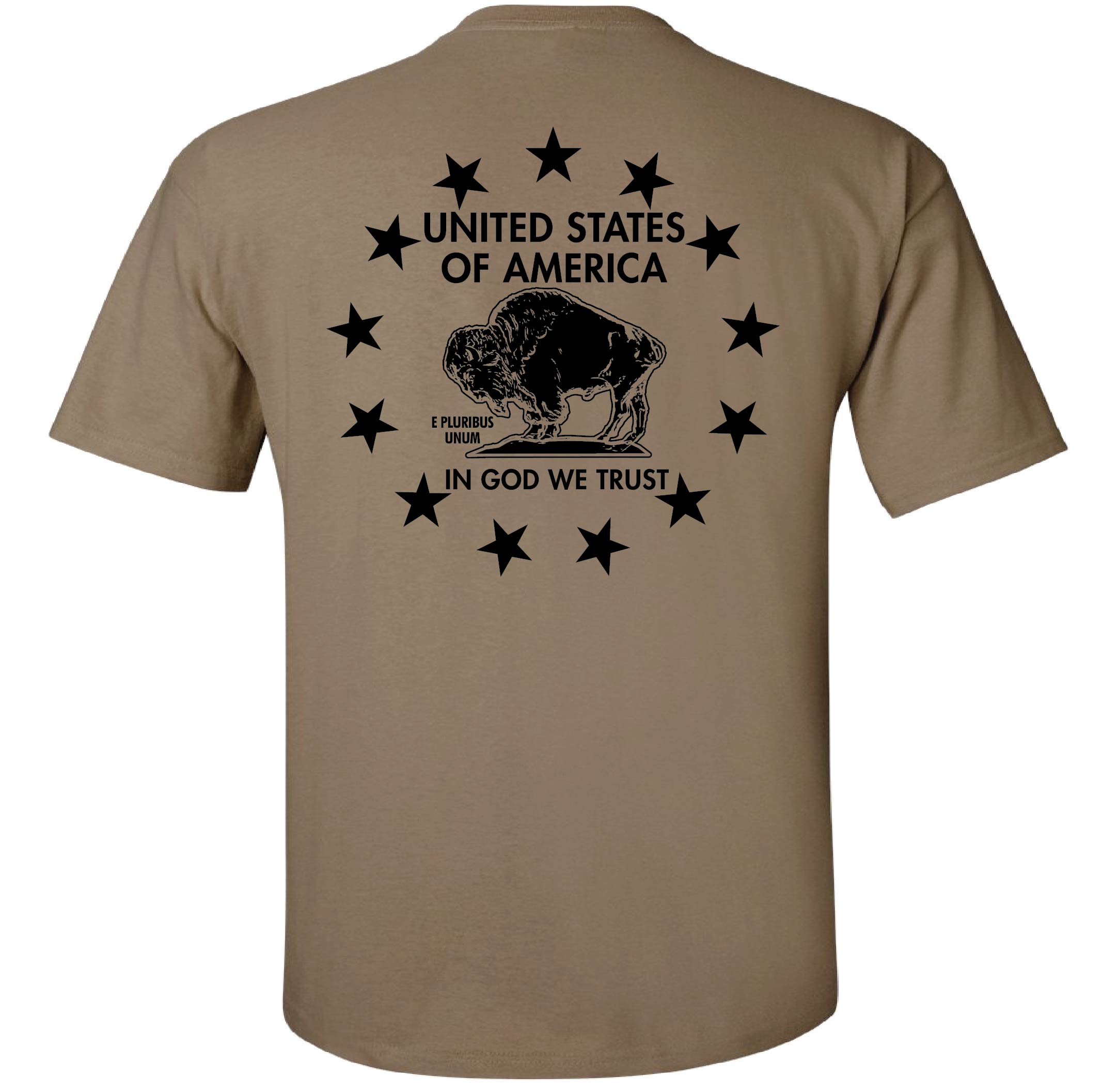 American Buffalo - In God We Trust T-Shirt