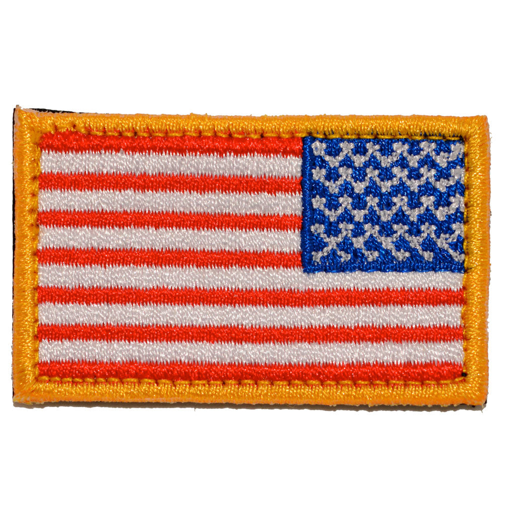 US United States USA Reverse Flag Velcro Patch OD Olive Drab for $3.14