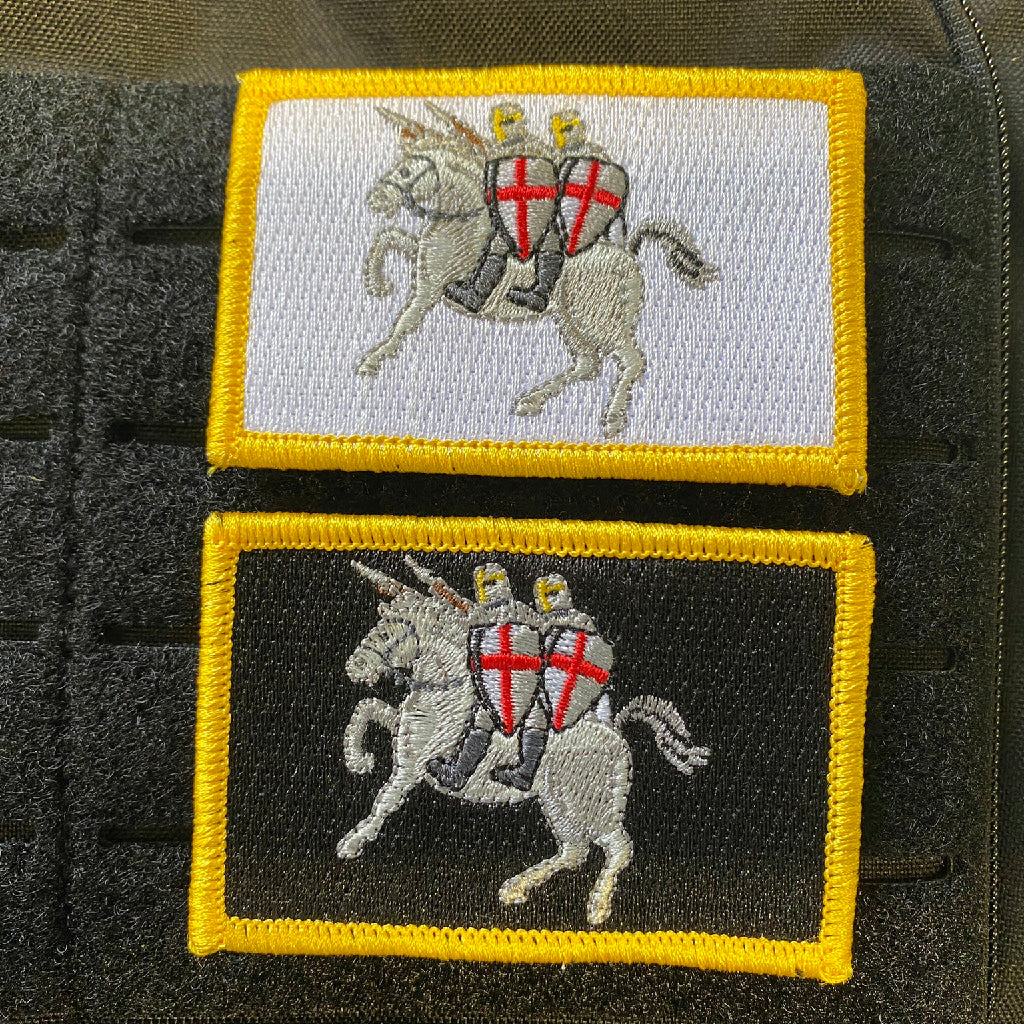 2"x3" Crusader Knights Tactical Patch