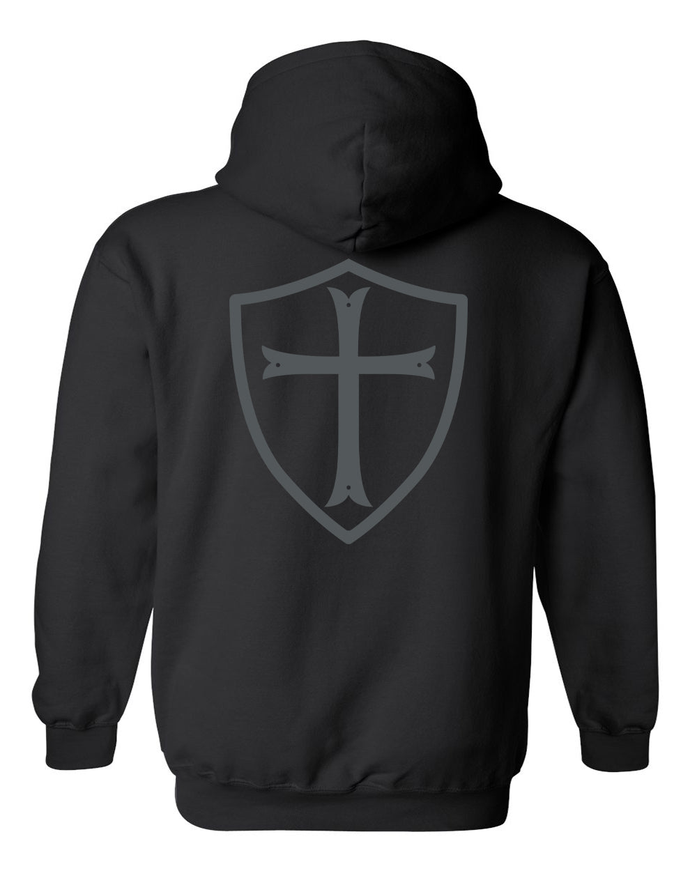 Crusader Cross Hooded Sweatshirts