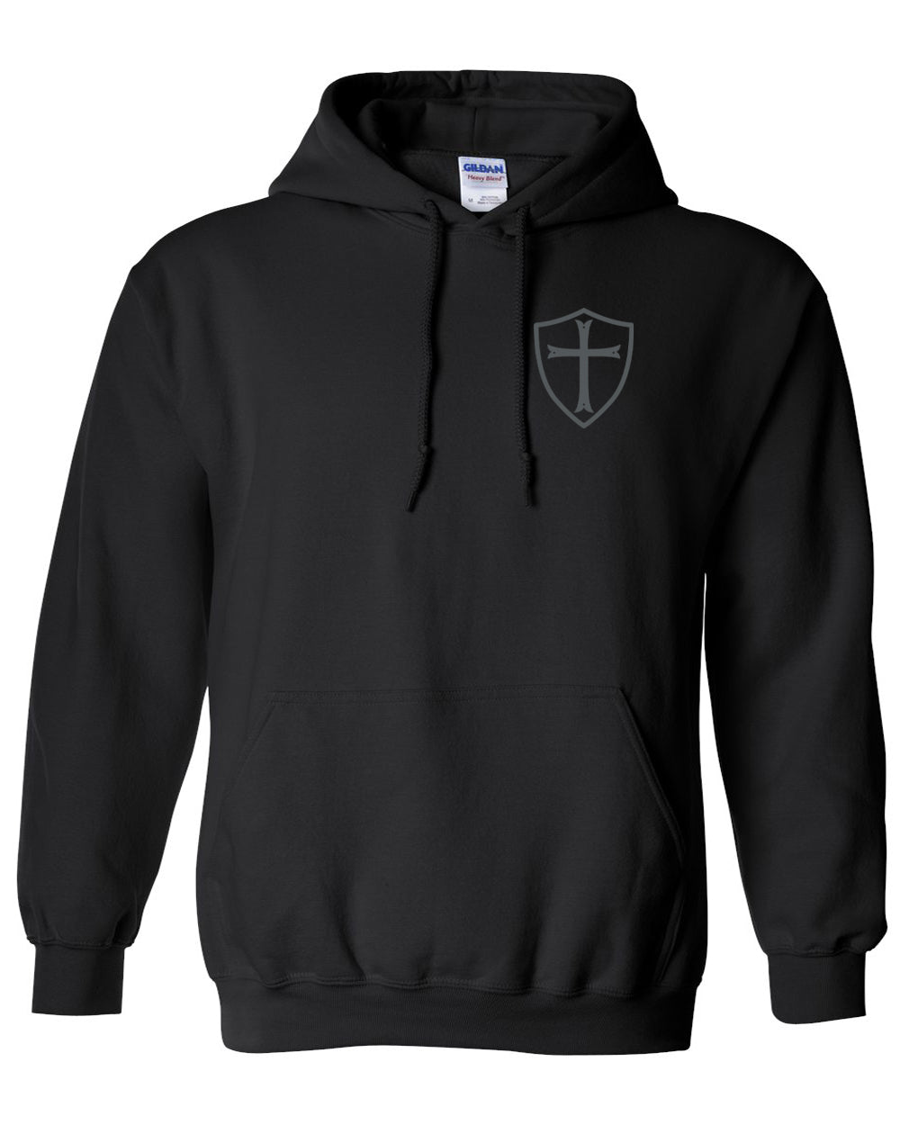 Crusader Cross Hooded Sweatshirts