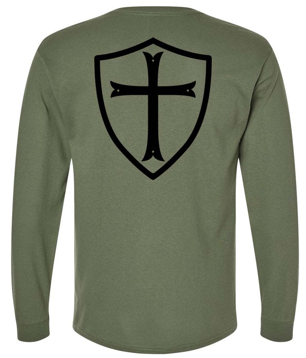 Crusader Cross Longsleeve T-Shirts