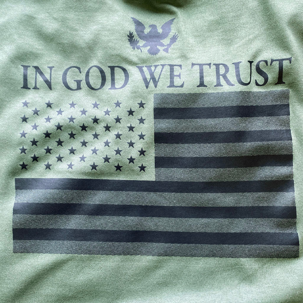 IN GOD WE TRUST T-Shirt - (View All Colors)