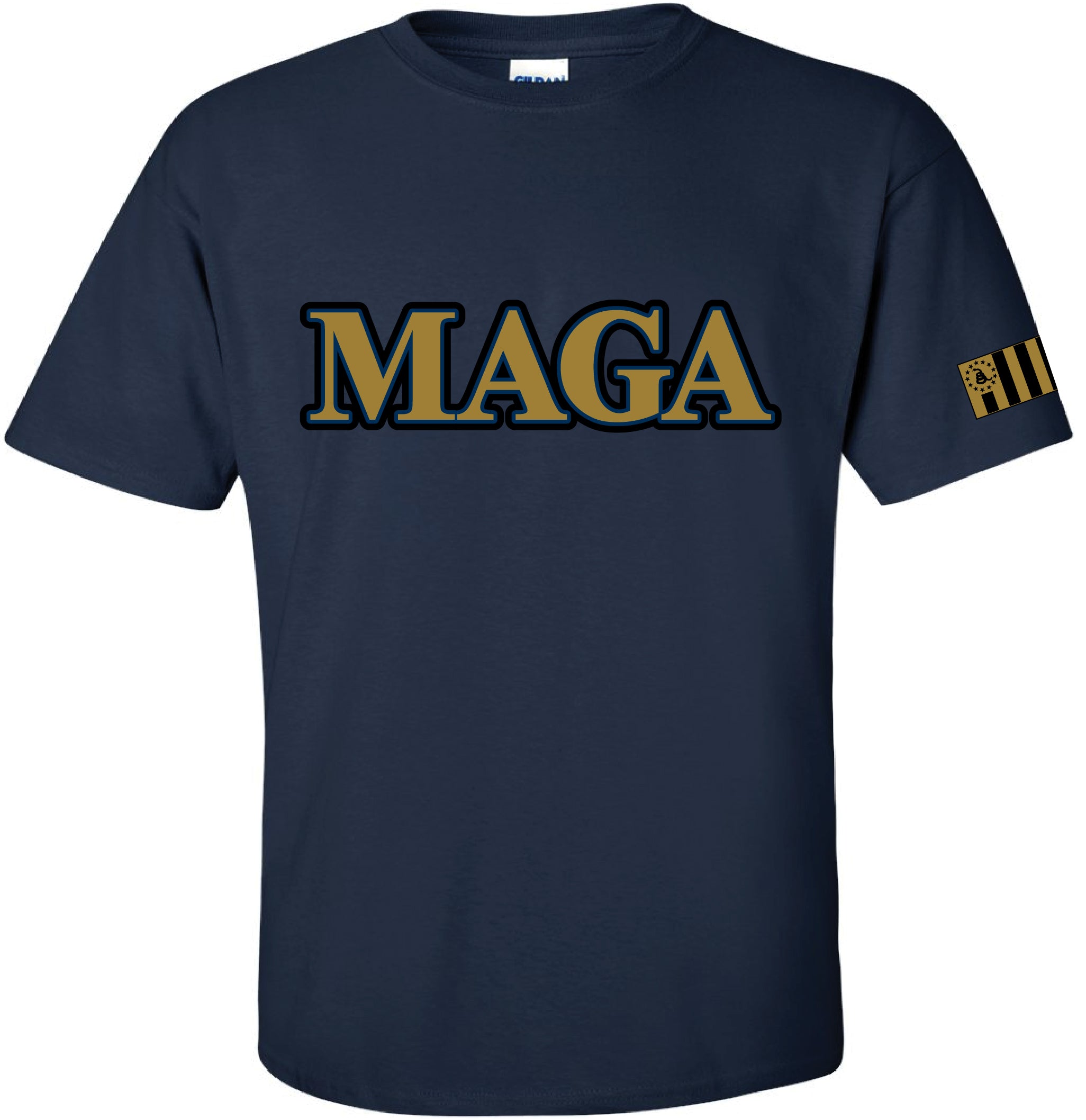 MAGA Midnight Blue T-Shirt - 100% USA Made