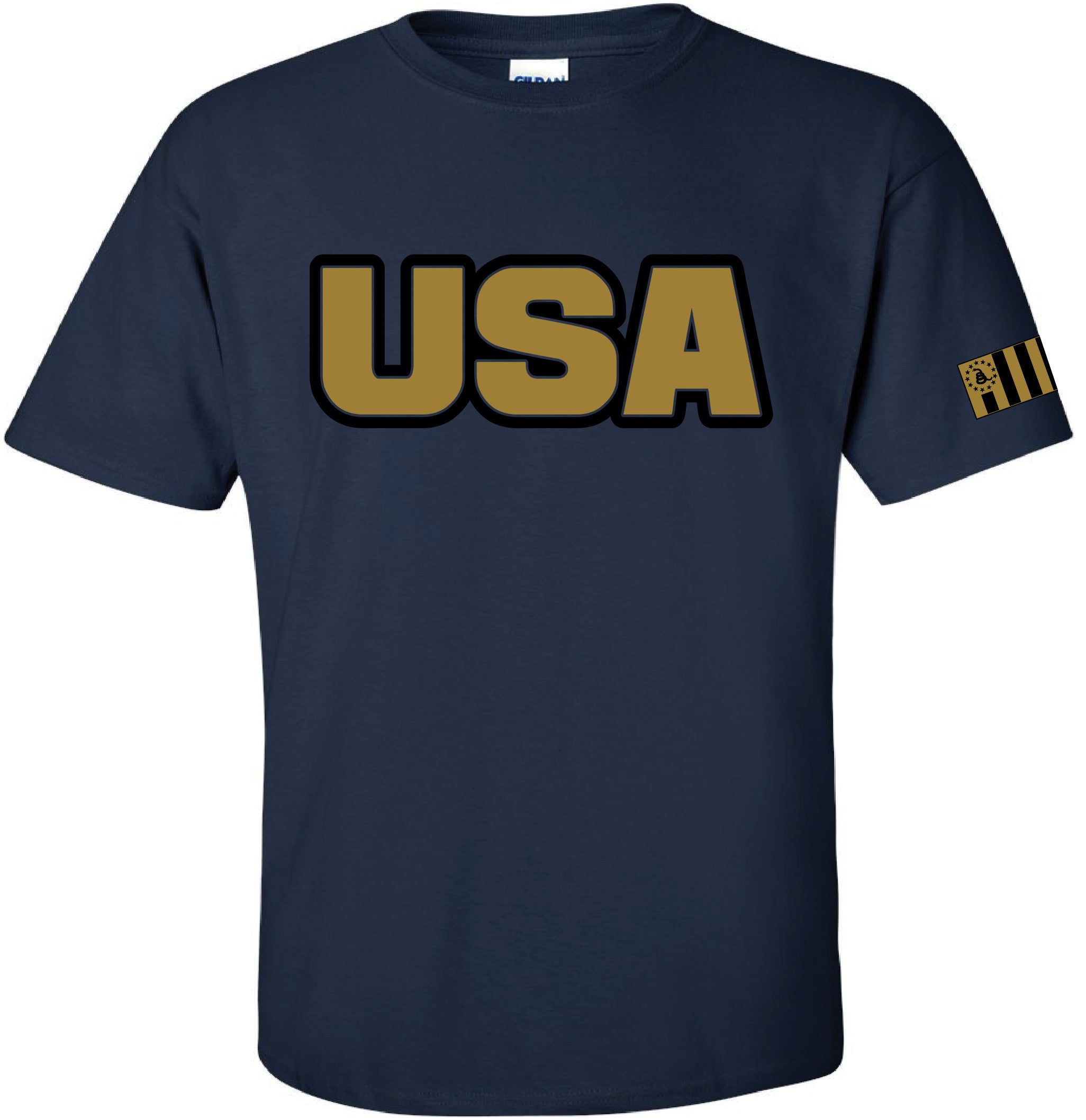 "USA" Made Midnight Blue T-Shirt