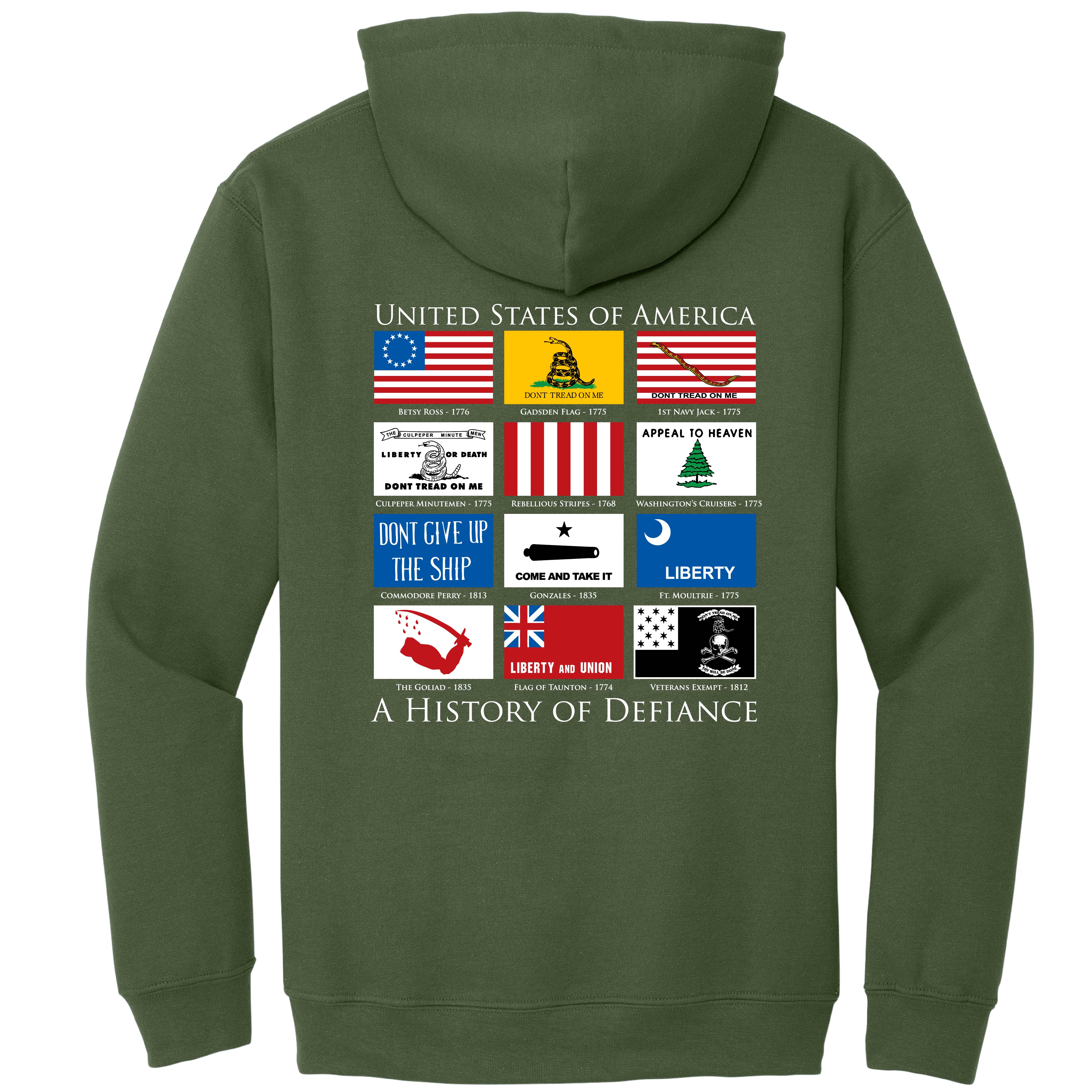 Flags of Defiance - Hooded Sweatshirts