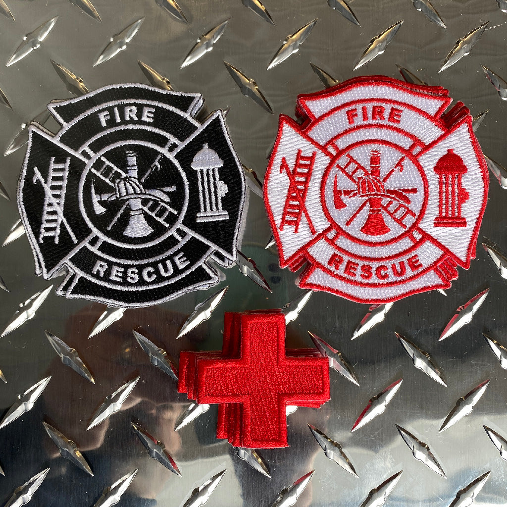 Hurst Rescue Patch FIRST RESPONDER - Iron-On/Sew-On Patches — Gadsden and Culpeper