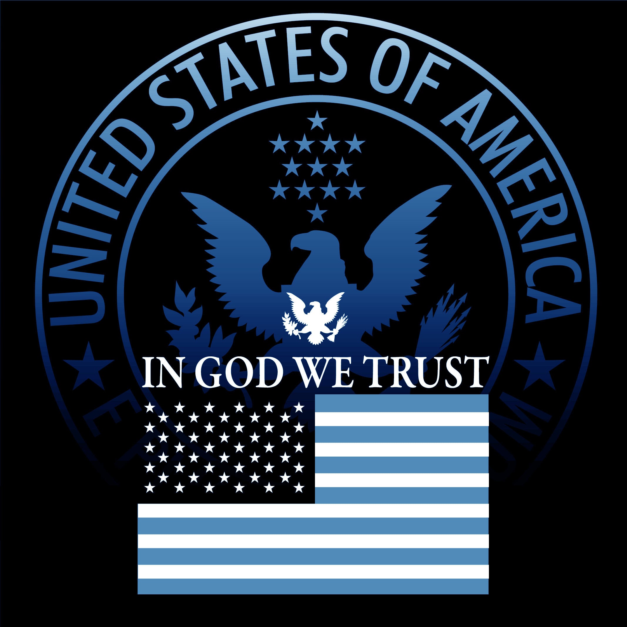 IN GOD WE TRUST Hooded Sweatshirts