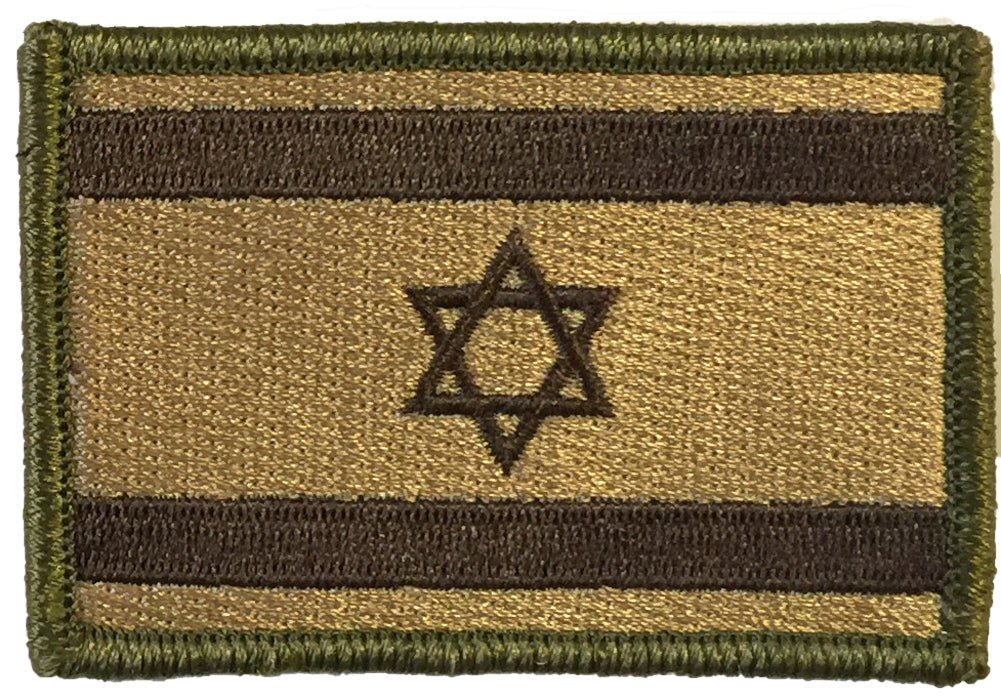 2"x3" Israel Tactical Patches