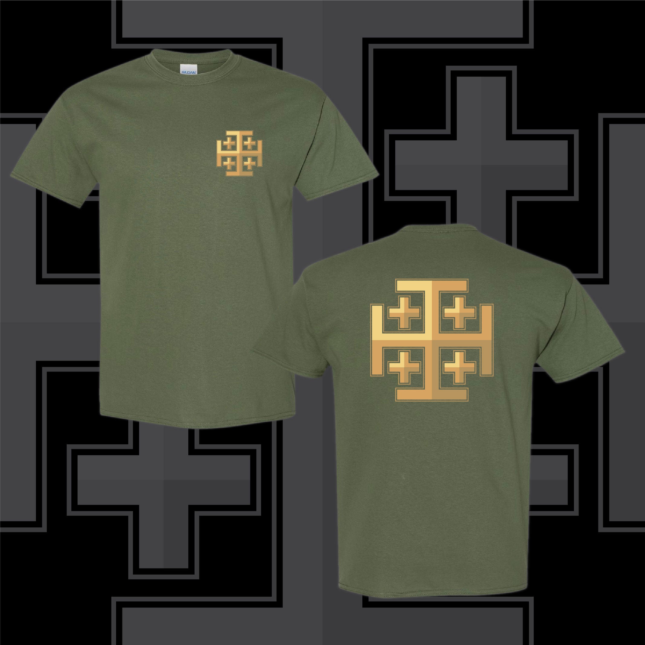 NEW: Jerusalem Cross T-Shirt