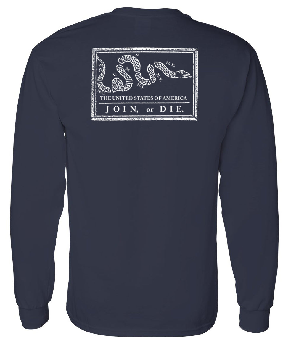 Join or Die Longsleeve T-Shirts