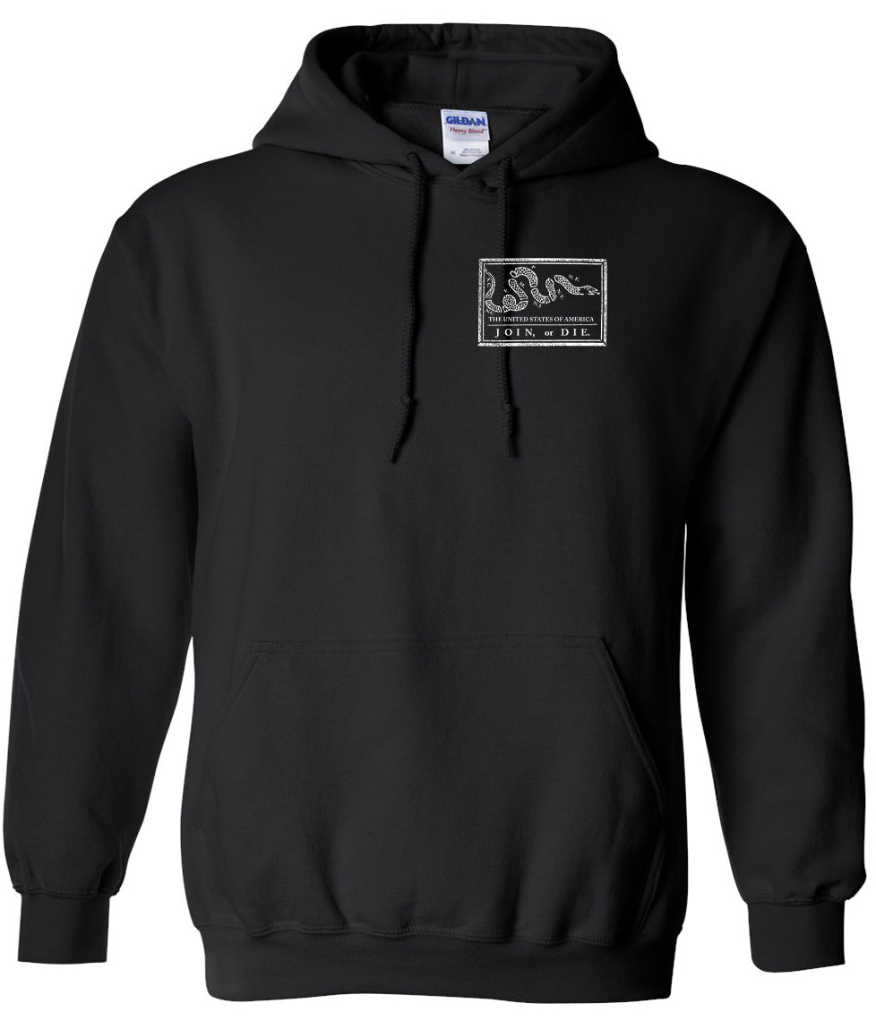 Join or Die Hooded Sweatshirts