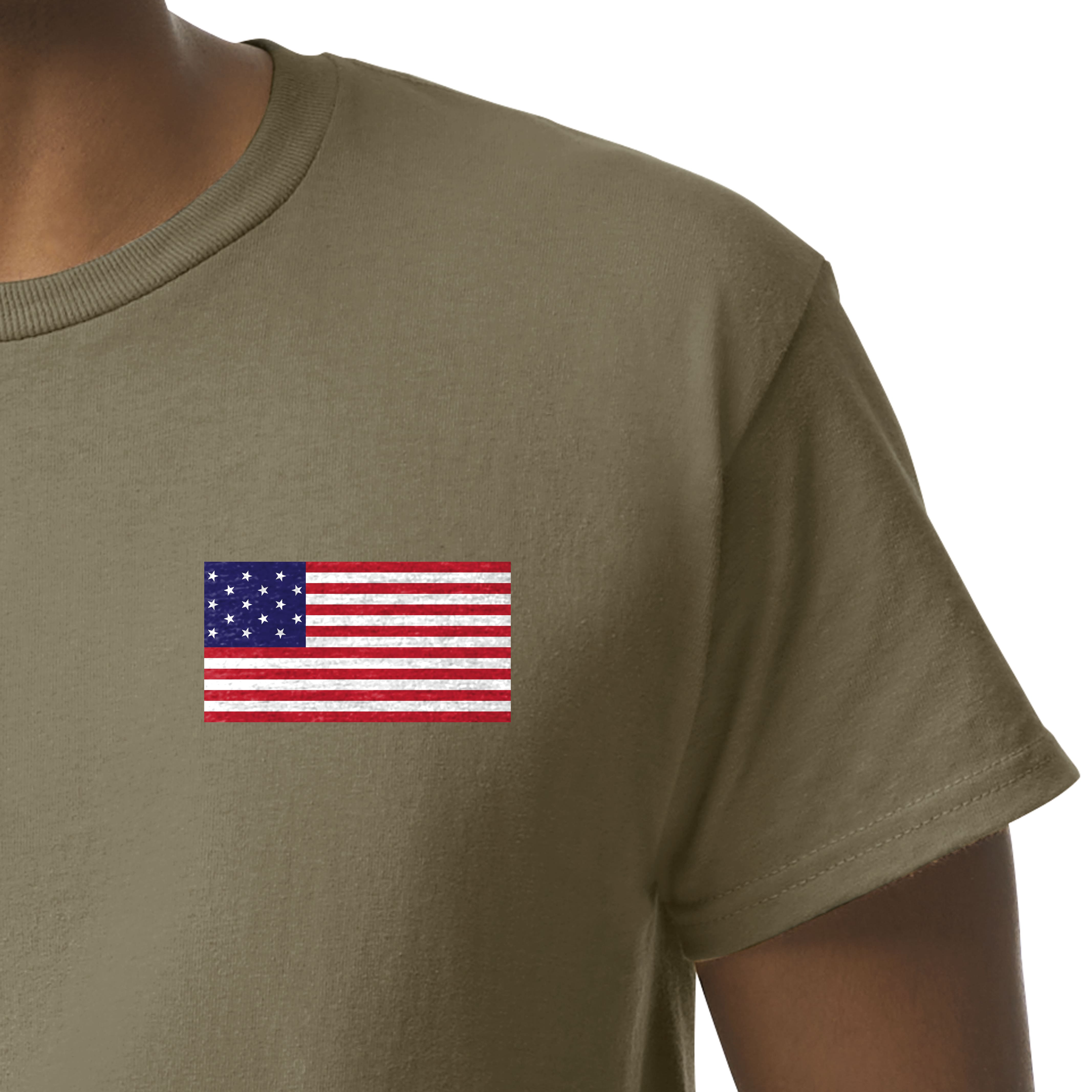 US History Of Defiance T-Shirt - Star Spangled Banner Flag